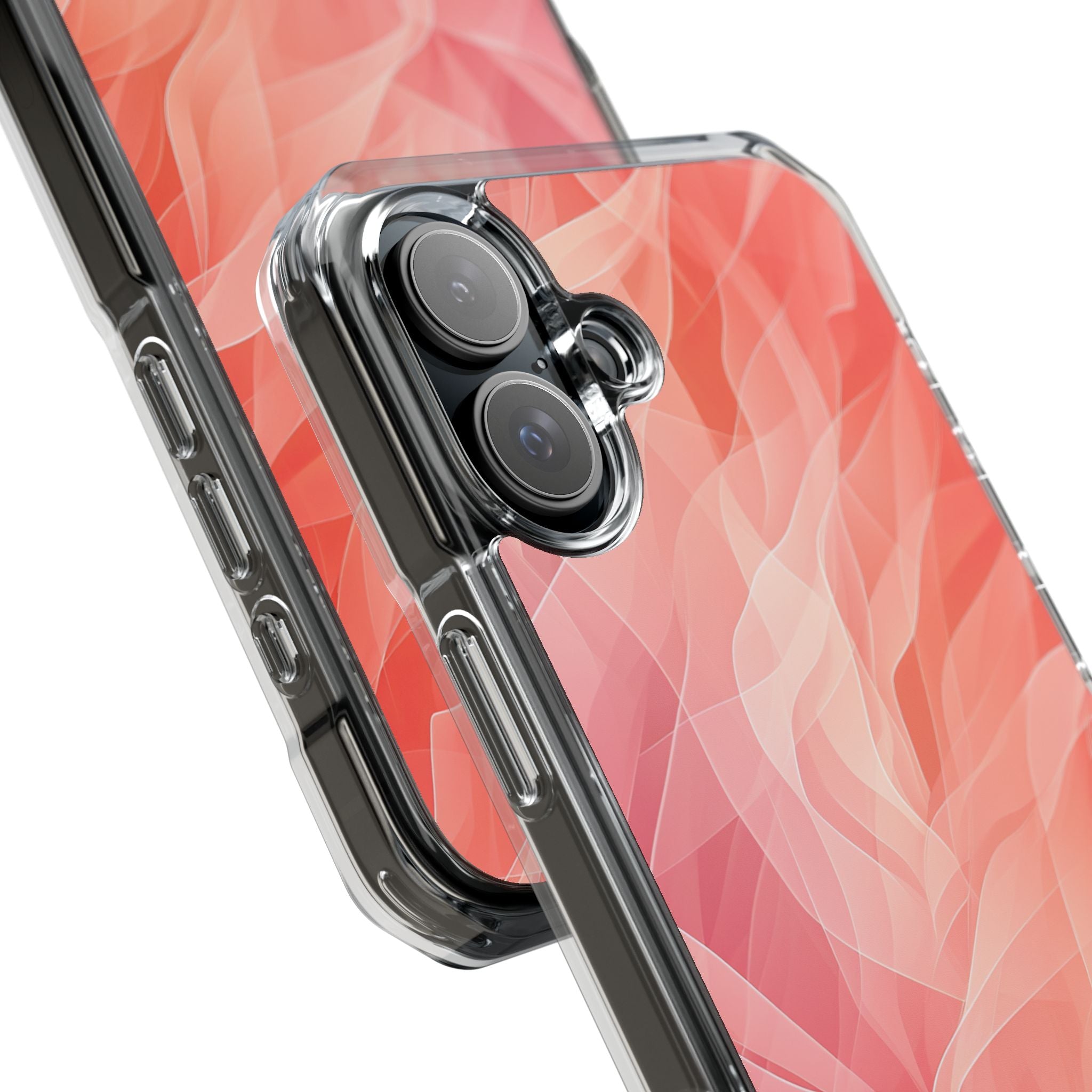 Peach Wave Drift iPhone 16 Plus Case - Impact
