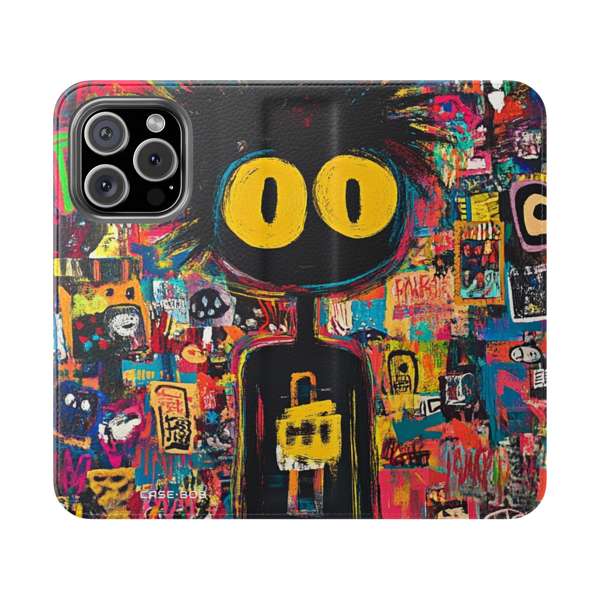 Yellow Eyes - iPhone 16 Pro Case - Wallet