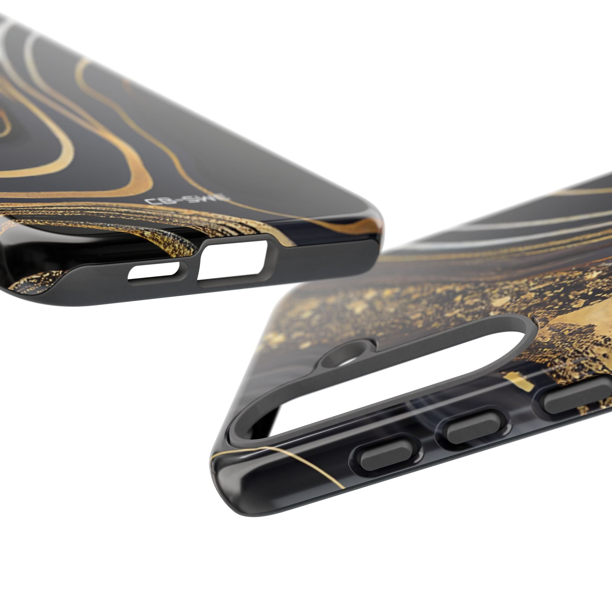 Elegant Gold Streams - Samsung Case
