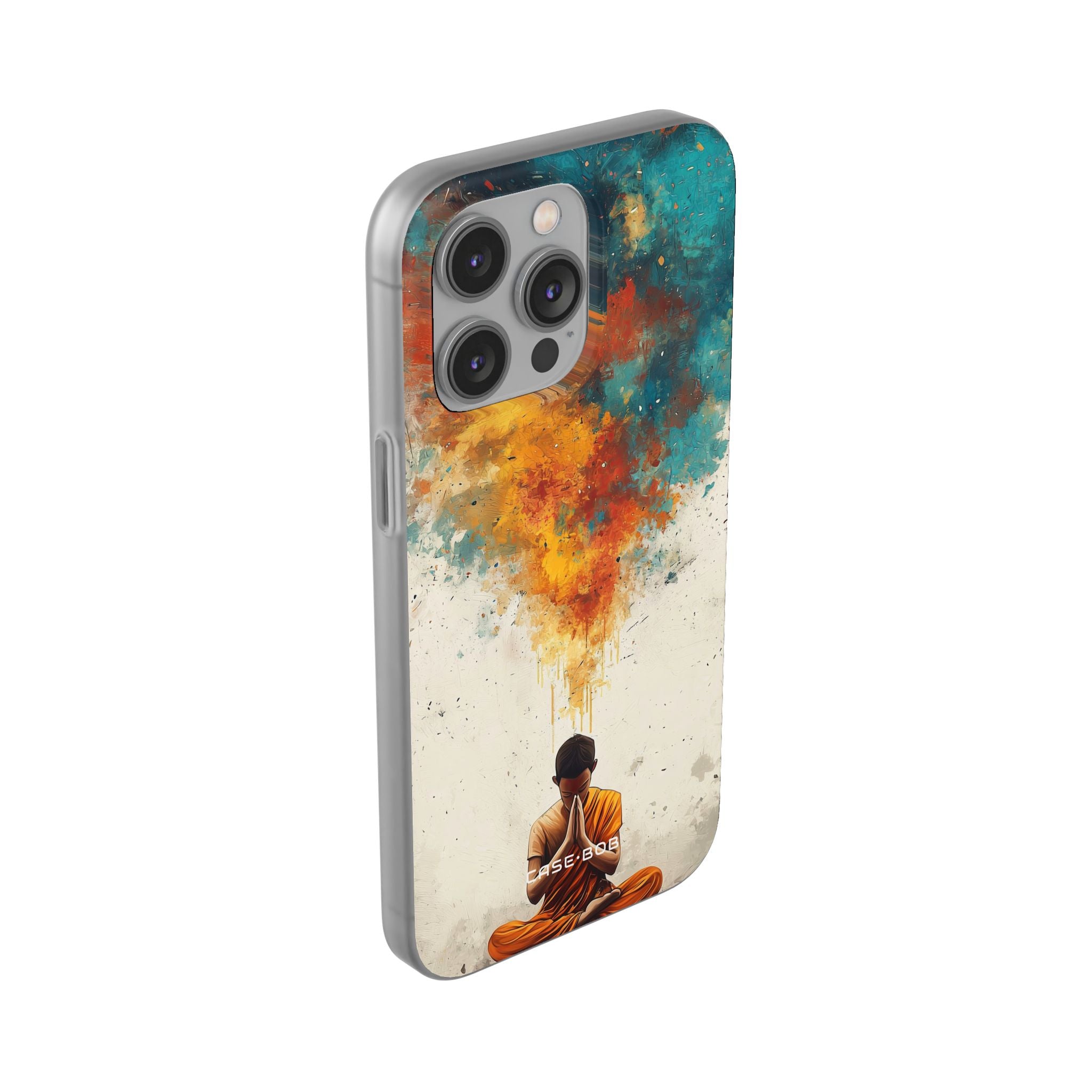 Meditative Glow iPhone 14 Pro Max Case - Soft