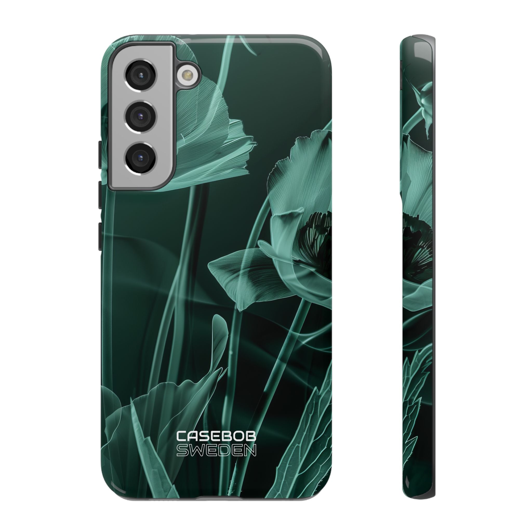 Teal Bloom Radiance Samsung S22 - Tough