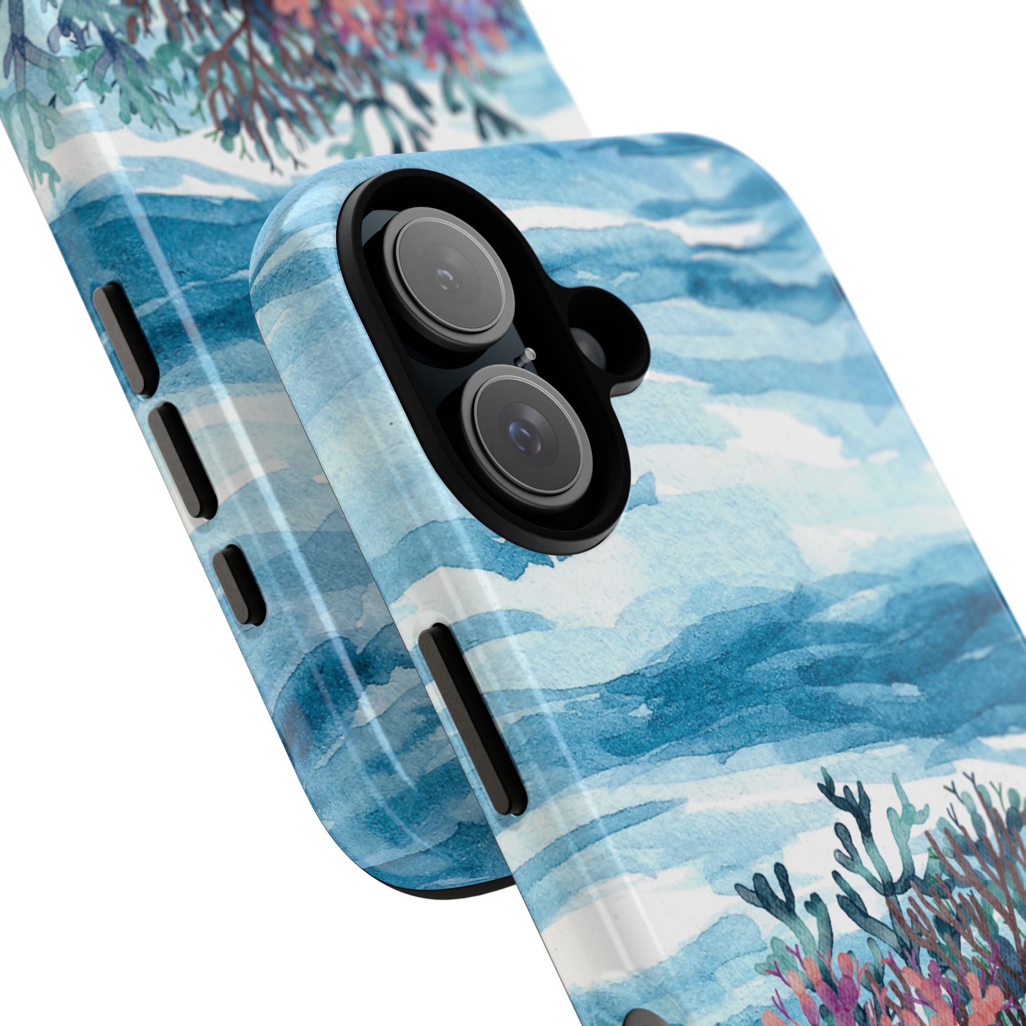 Aquatic Life Watercolors - iPhone Case