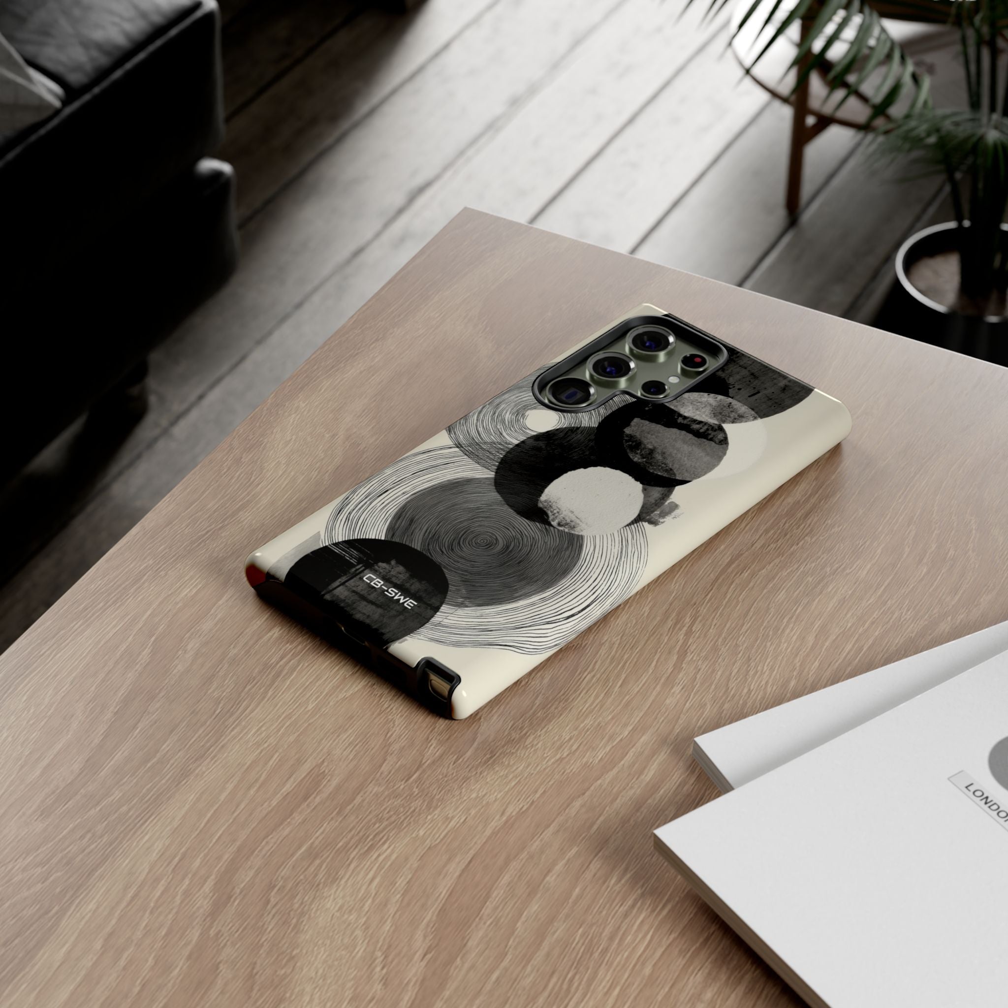 Circles Embrace Lines - Samsung Case