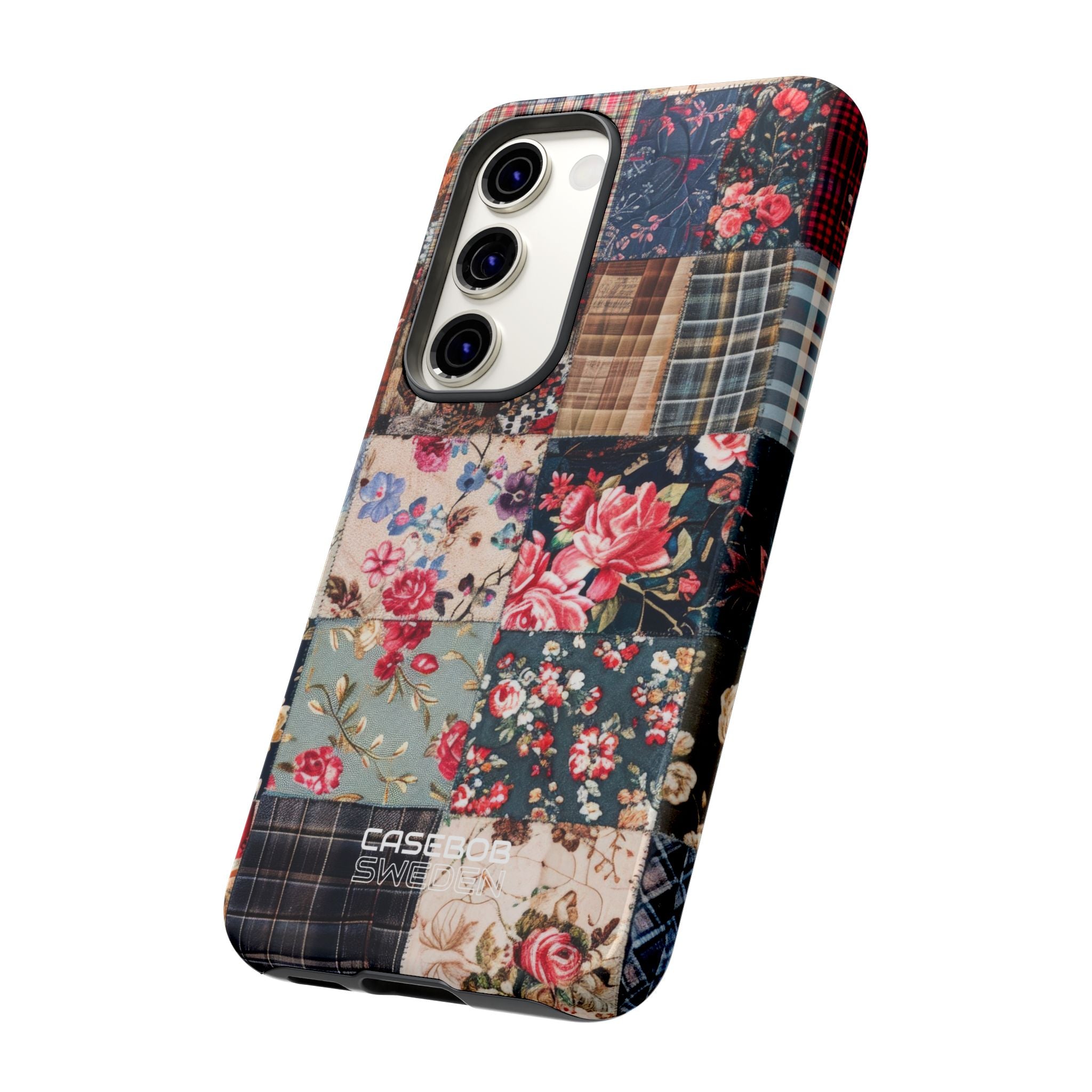 Trapunta patchwork floreale Samsung S23 - Tough