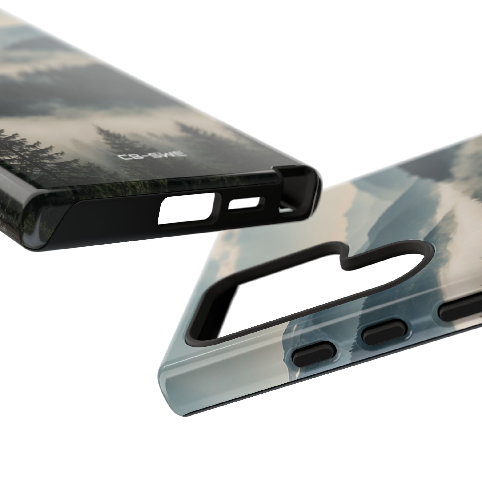 Misty Forest Embrace - Samsung Case