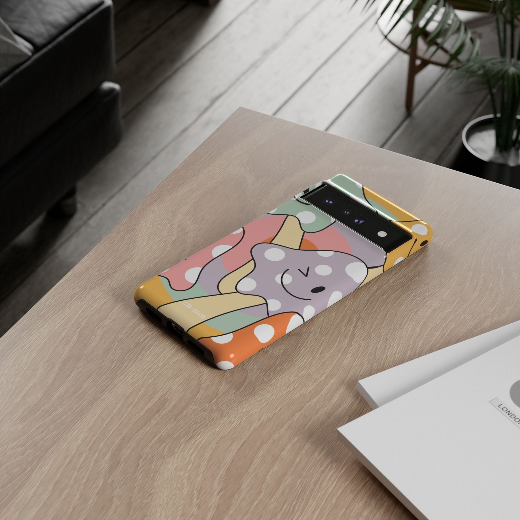 Playful Mushroom Friends - Google Pixel Case