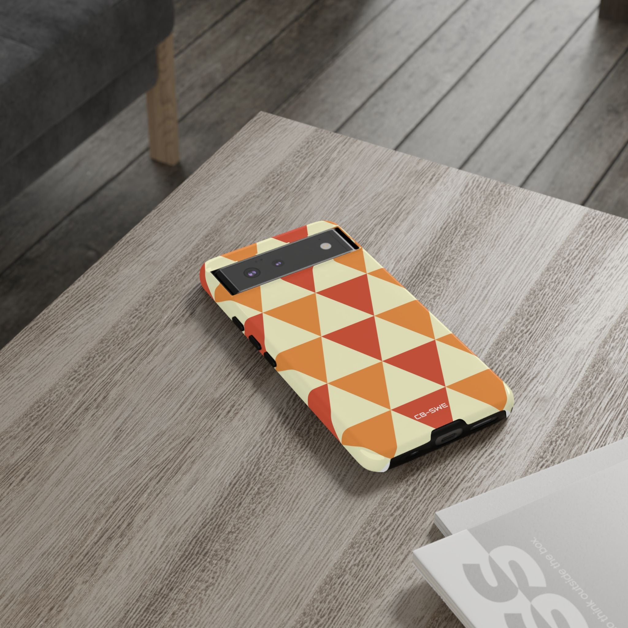 Autumn Triangles Dance - Google Pixel Case