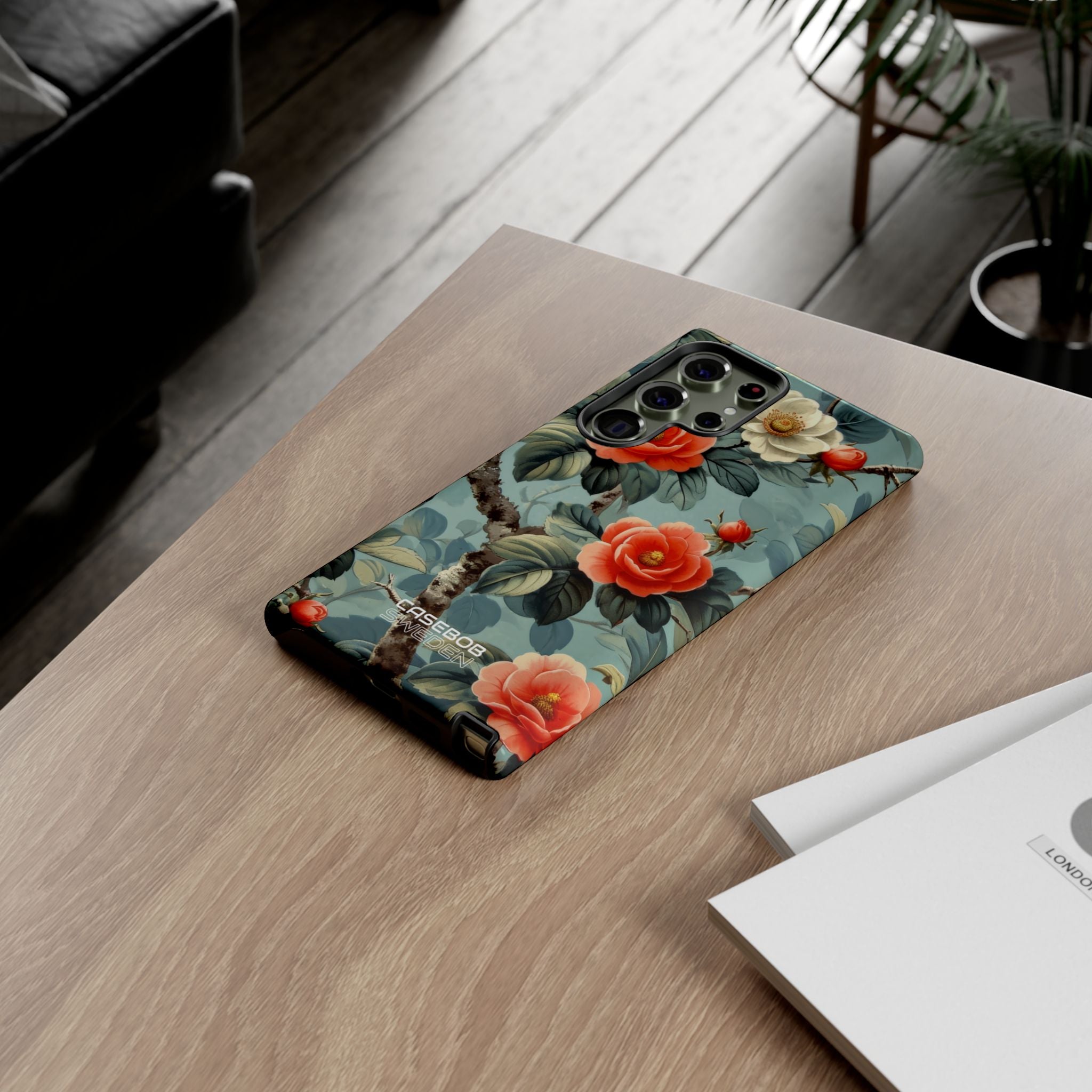 Arazzo Coral Blossom Samsung S23 - Tough
