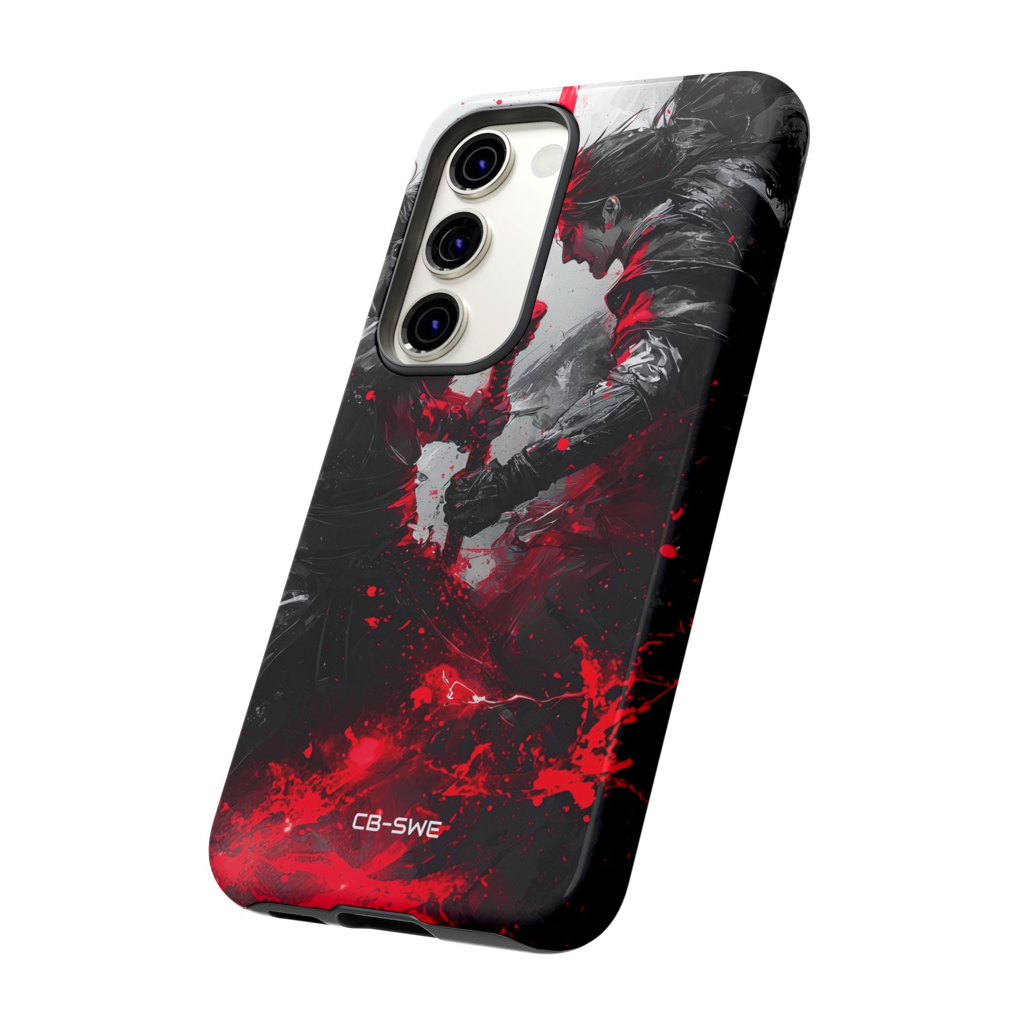 Crimson Blade Clash - Samsung Case
