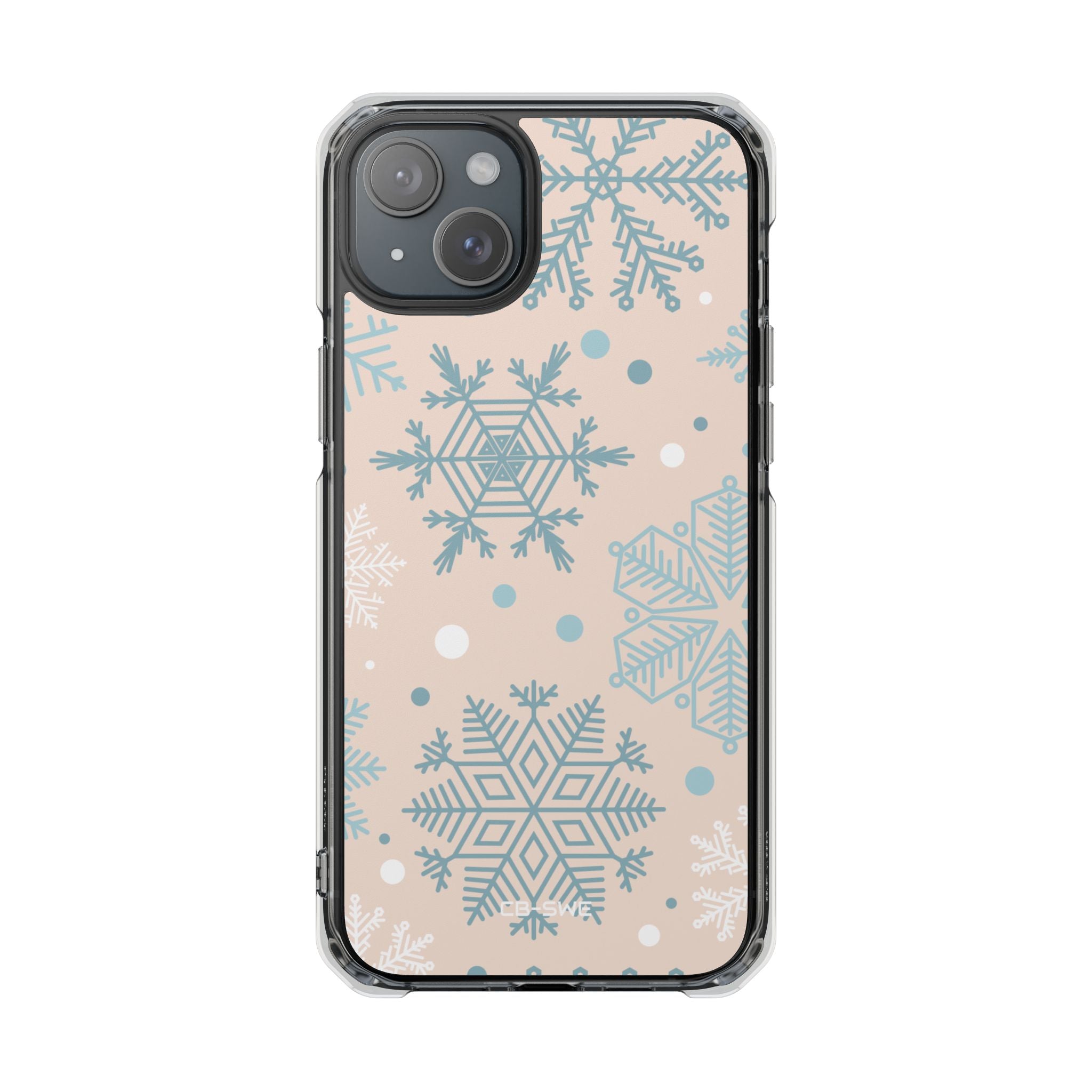 Snowflake Pastel Harmony iPhone Case - Impact