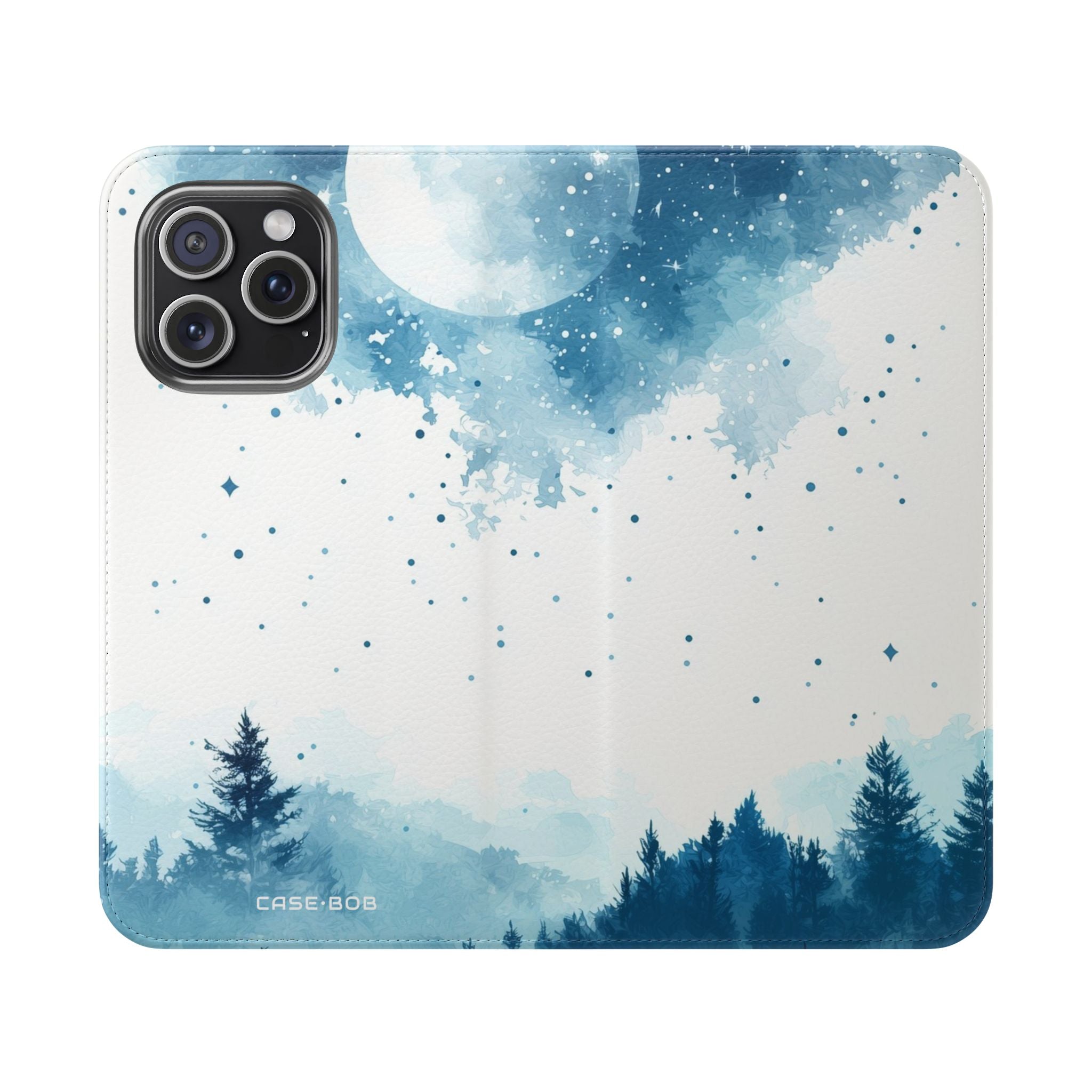 Moonlit Pines - iPhone 15 Pro Max Case - Wallet