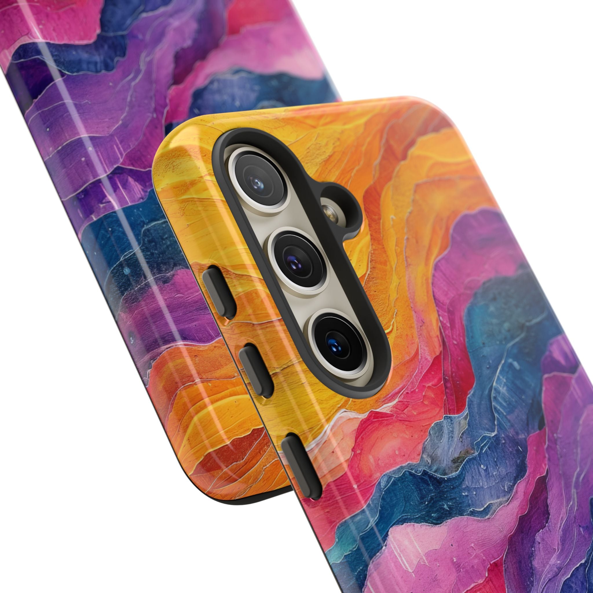 Vibrant Flow Samsung S24 Case - Tough