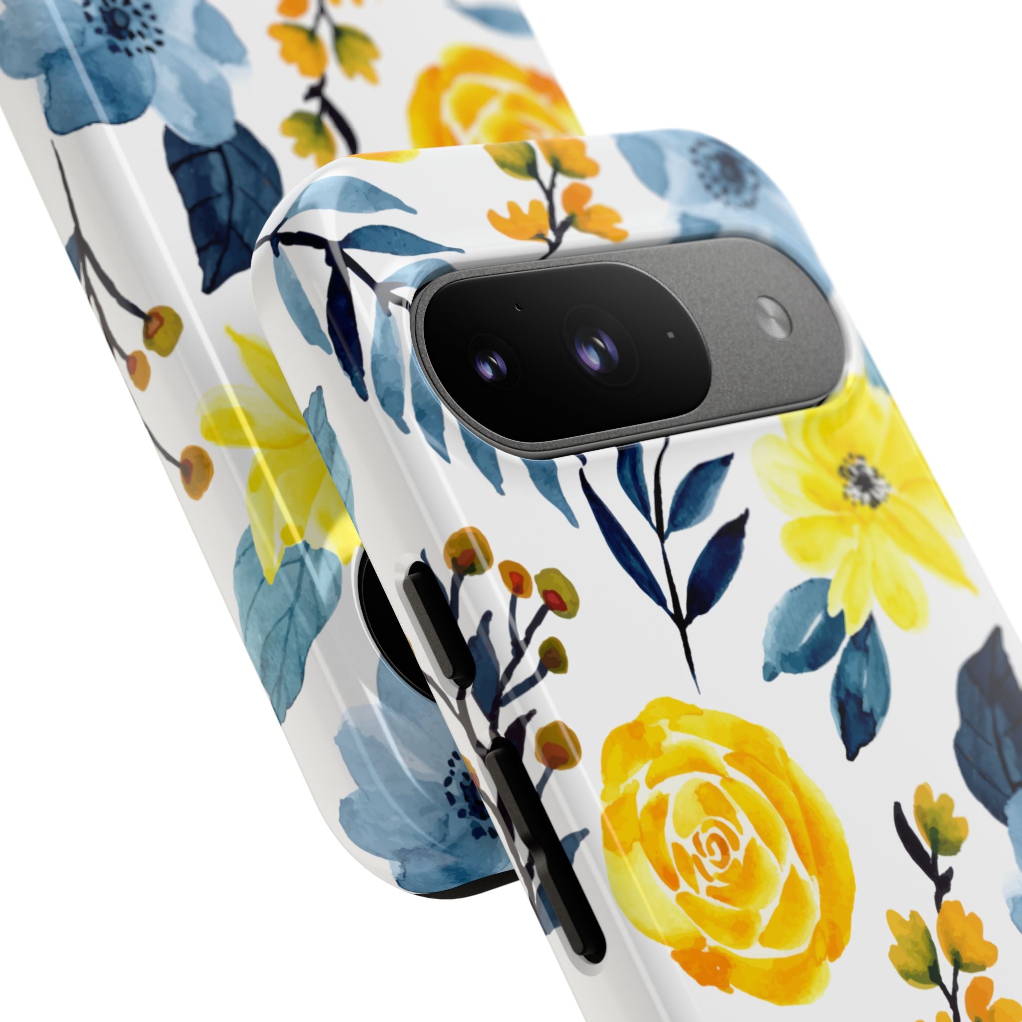 Golden Bloom Google Pixel 9 Case - Tough