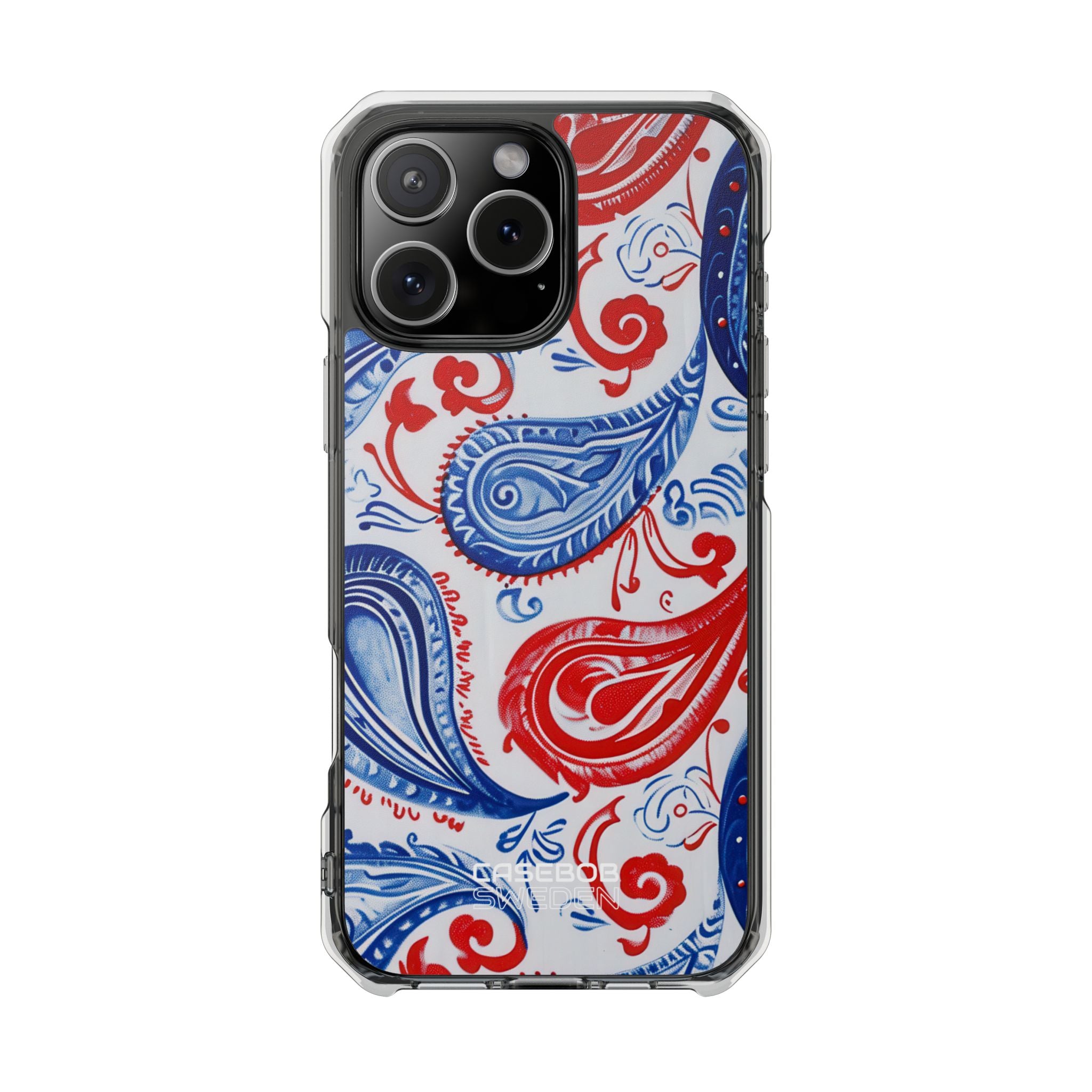 Vibrant Paisley Swirls iPhone 16 - Impact Clear+
