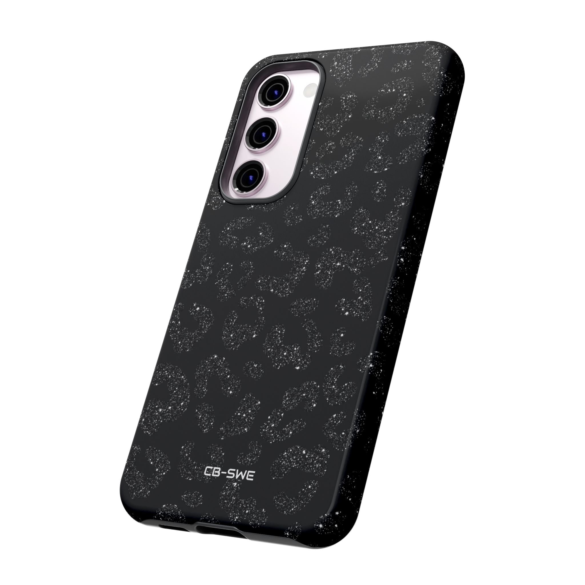 Glittery Leopard Elegance - Samsung Case
