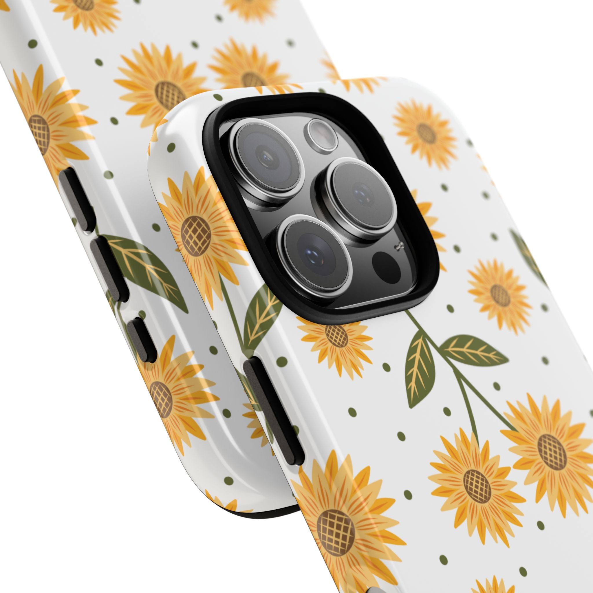 Sunflowers Dance Brightly - iPhone Case