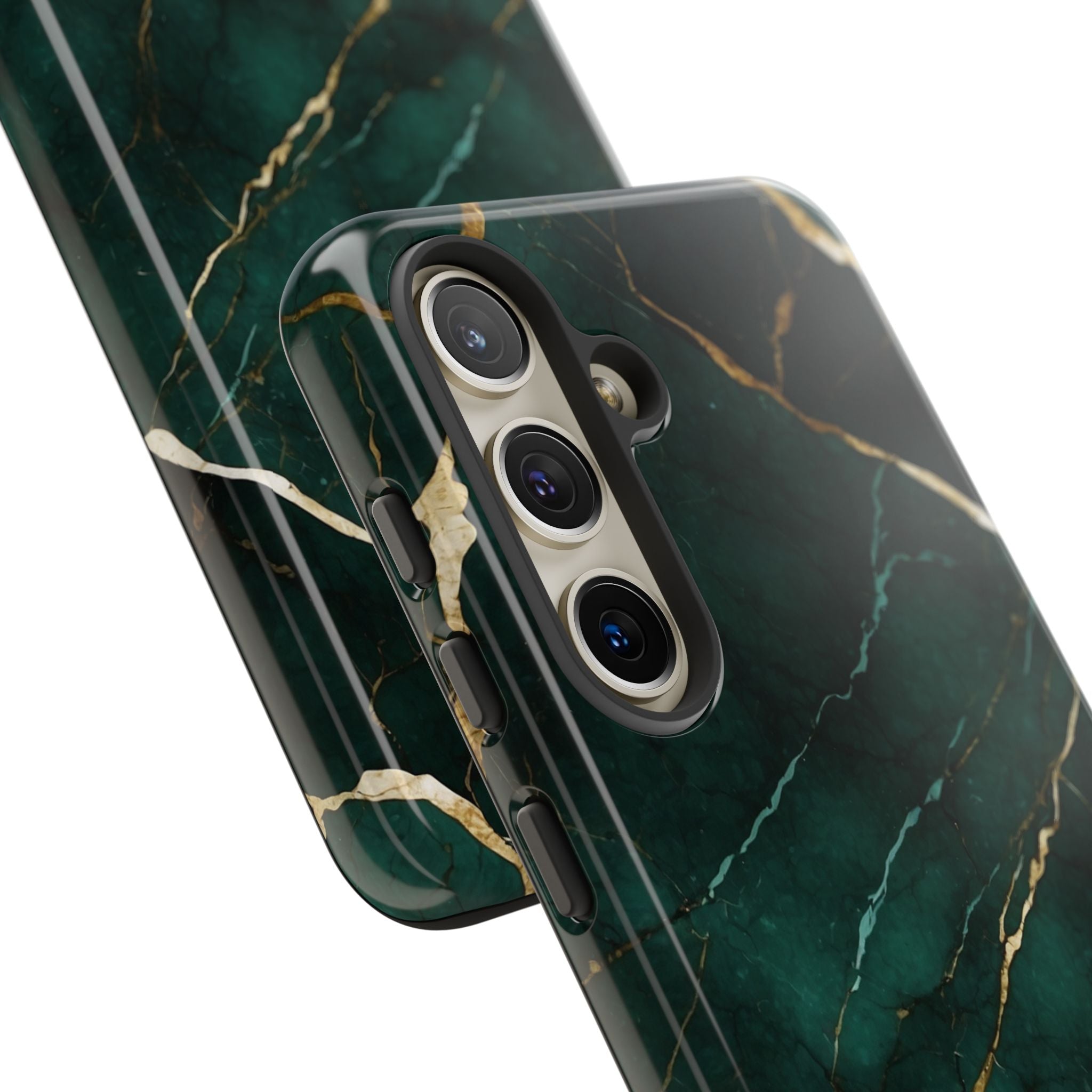 Emerald Veins Flow - Samsung Case