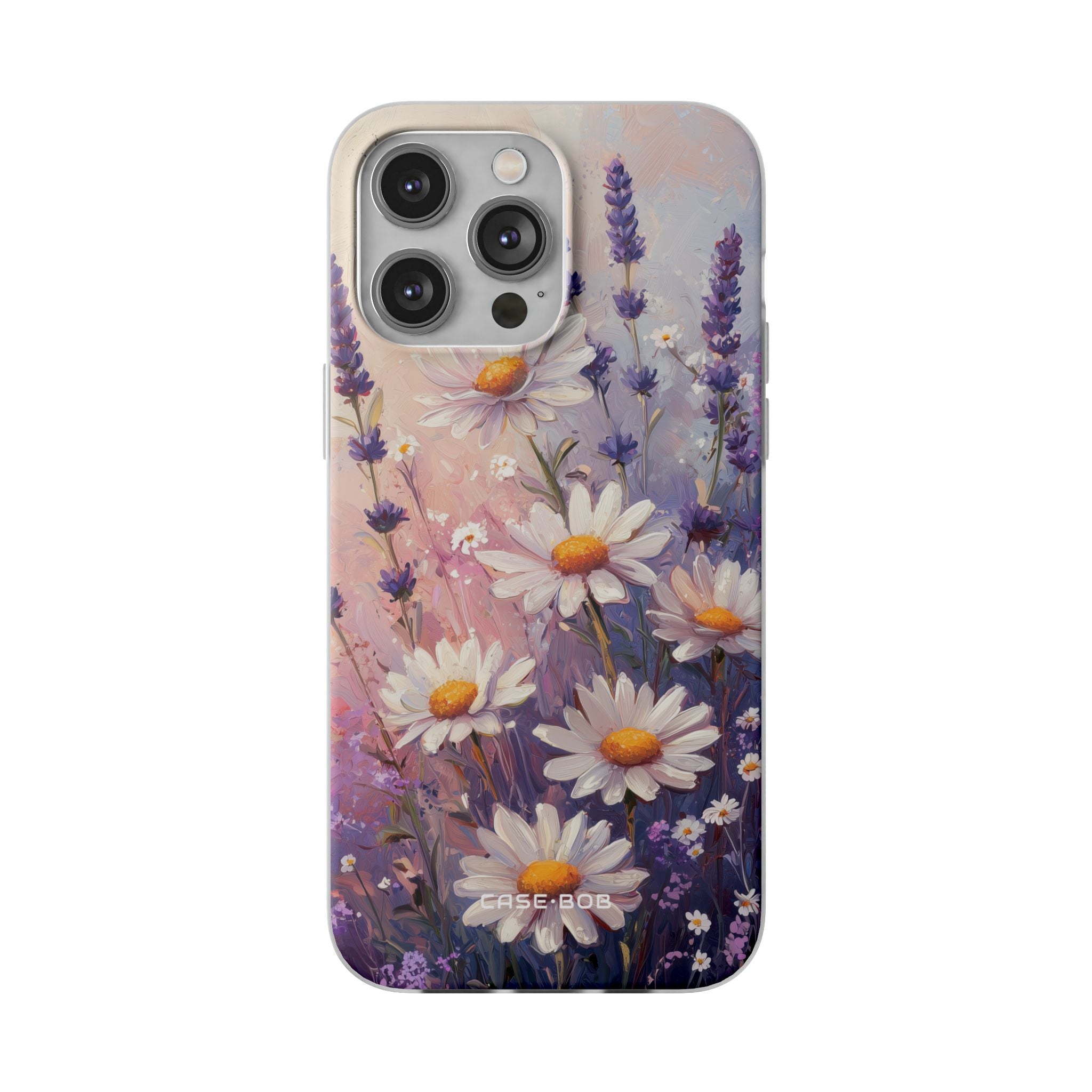 Daisy Lavender Bloom iPhone 14 Pro Max Case - Soft
