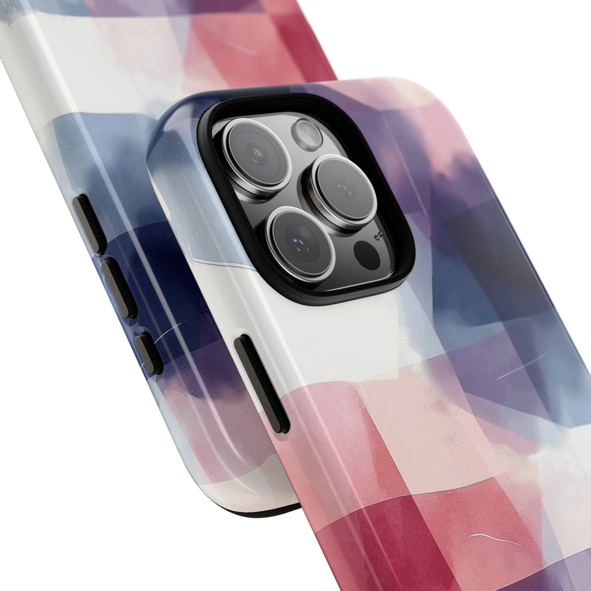 Fluid Shapes Merge - iPhone Case