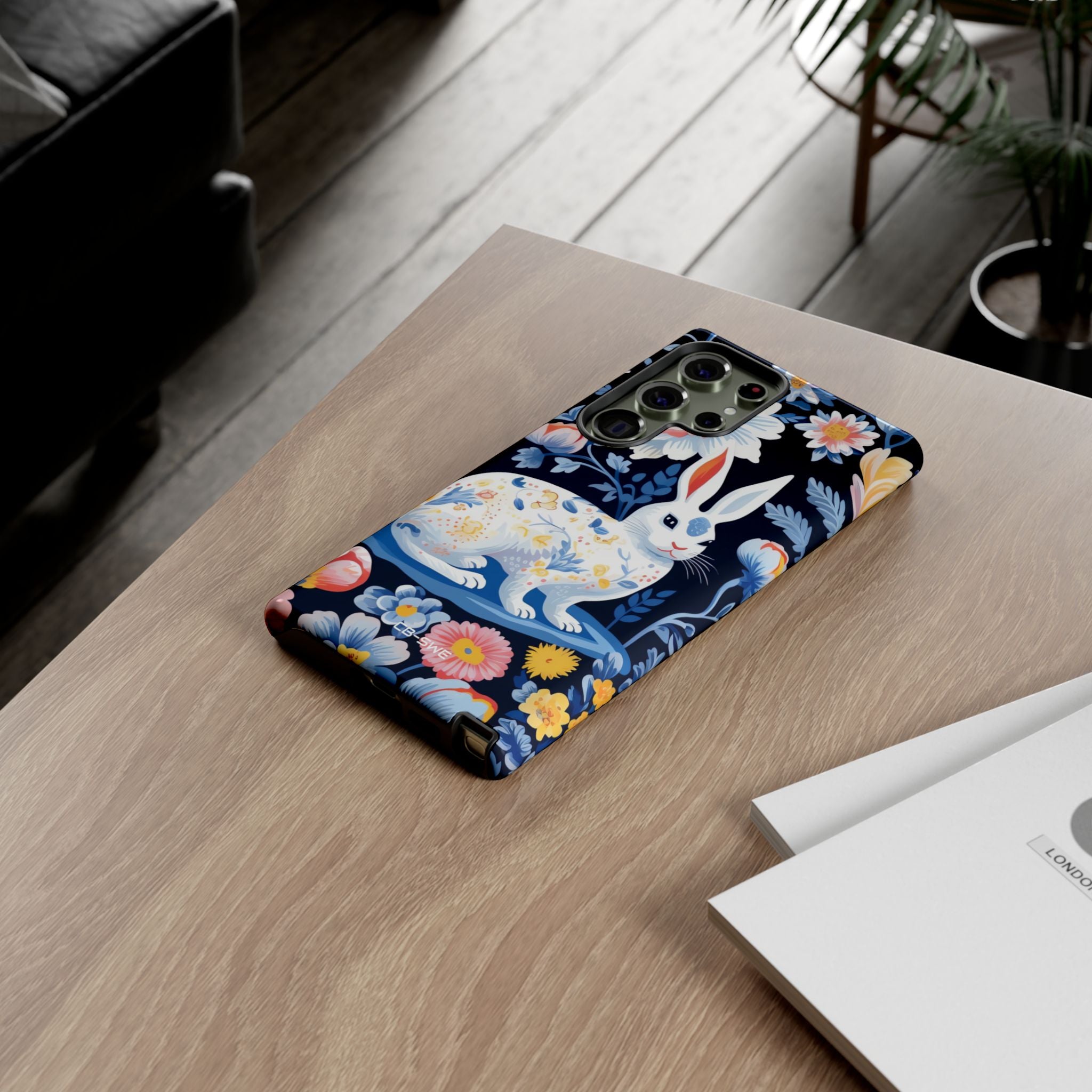 Floral Rabbit Dances - Samsung Case