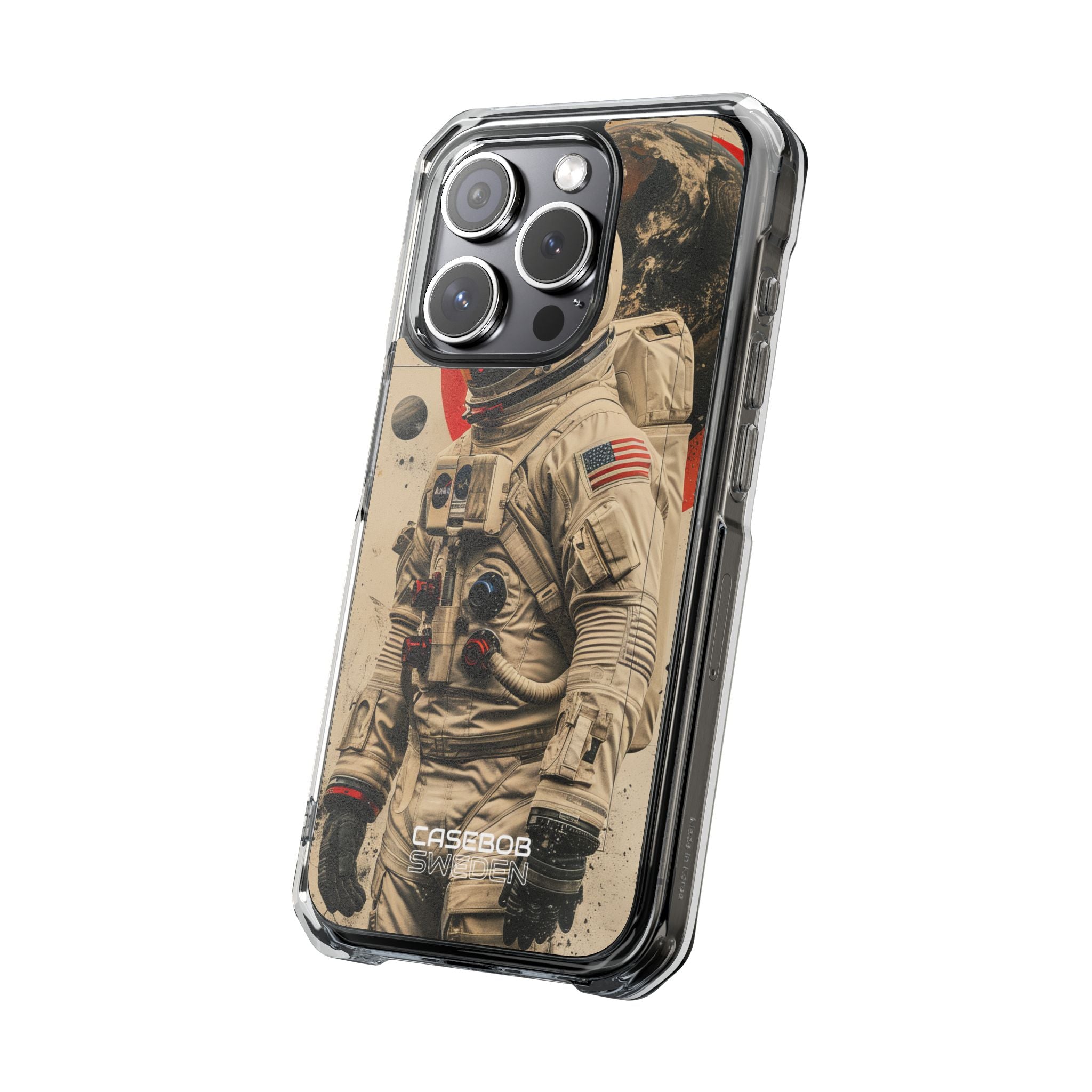 Cosmic Voyager Drift iPhone 15 - Impact Clear+