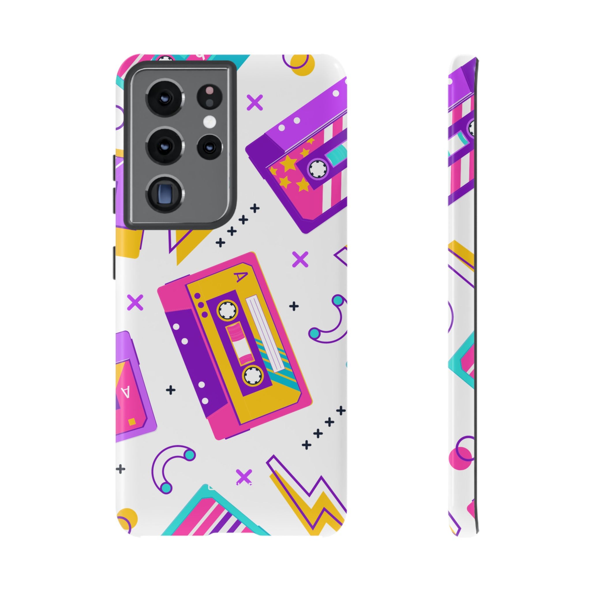 Retro Cassette Chaos - Samsung Case