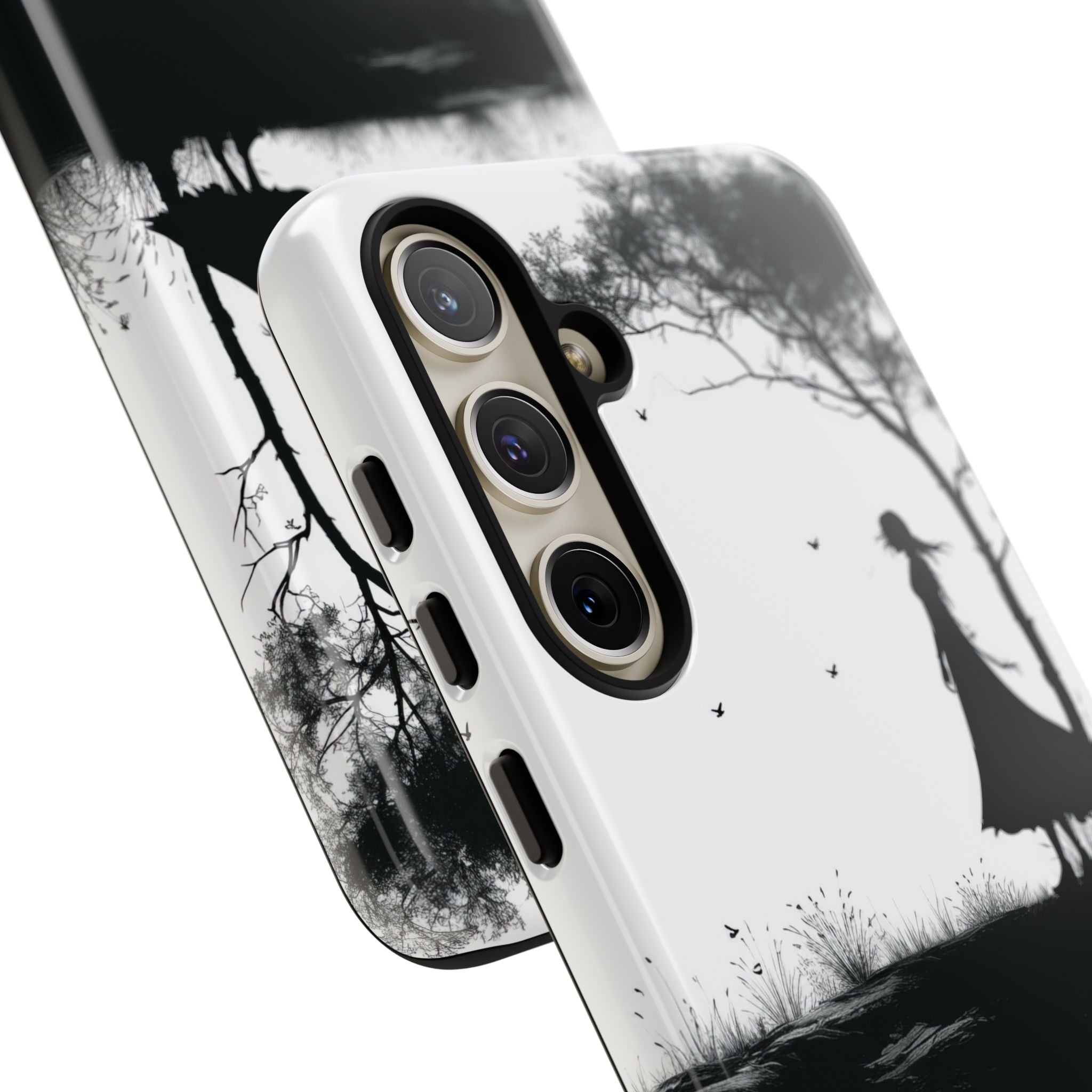 Cliffside Silhouette Samsung S24 Plus Case - Tough