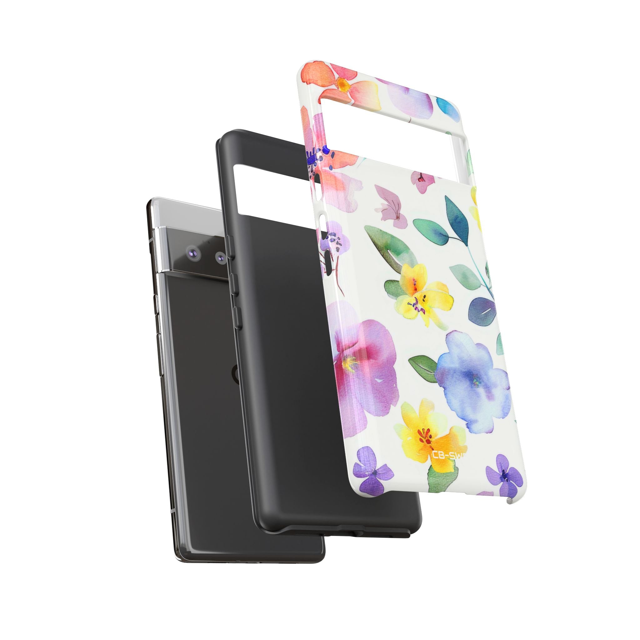 Whimsical Watercolor Florals - Google Pixel Case