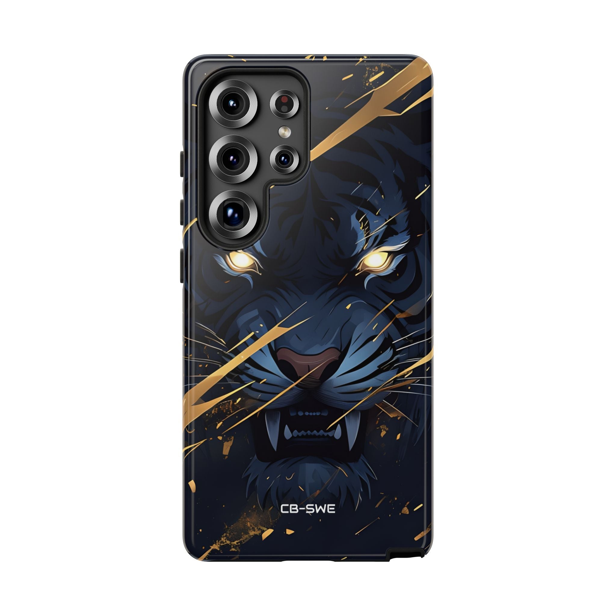 Tiger's Glowing Gaze - Samsung Case