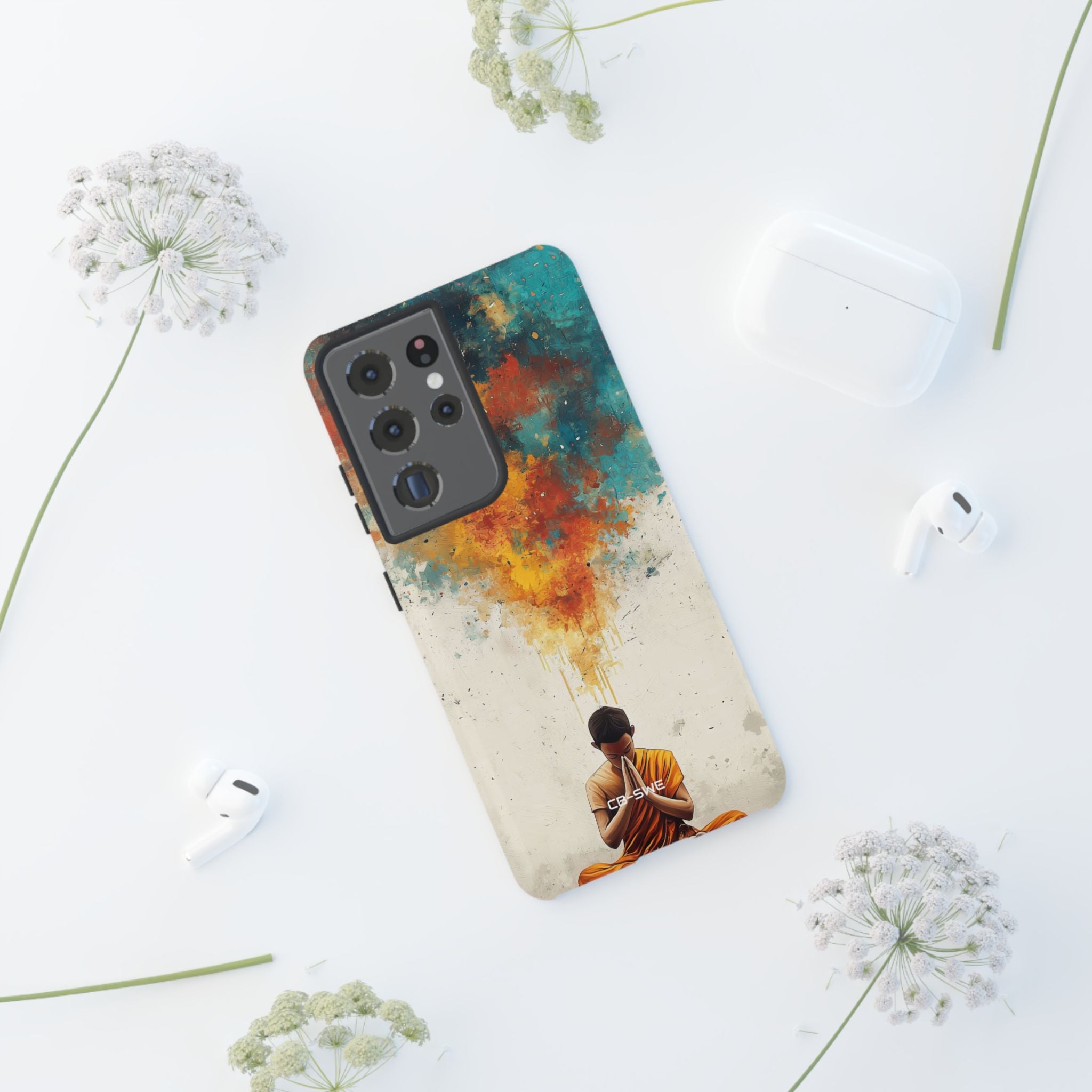 Monk Embracing Enlightenment - Samsung Case