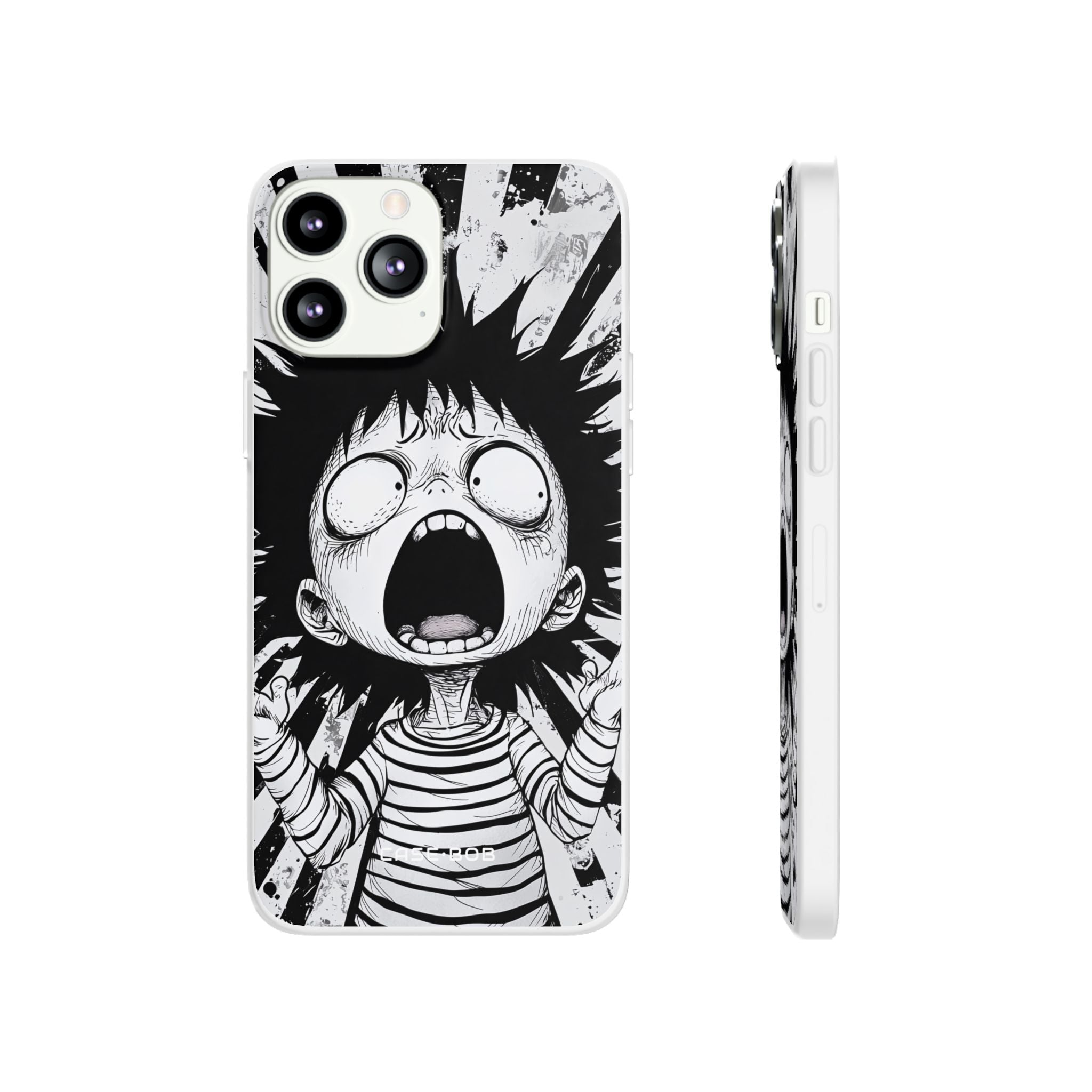 Screaming Stripes iPhone 13 Pro Max - Soft