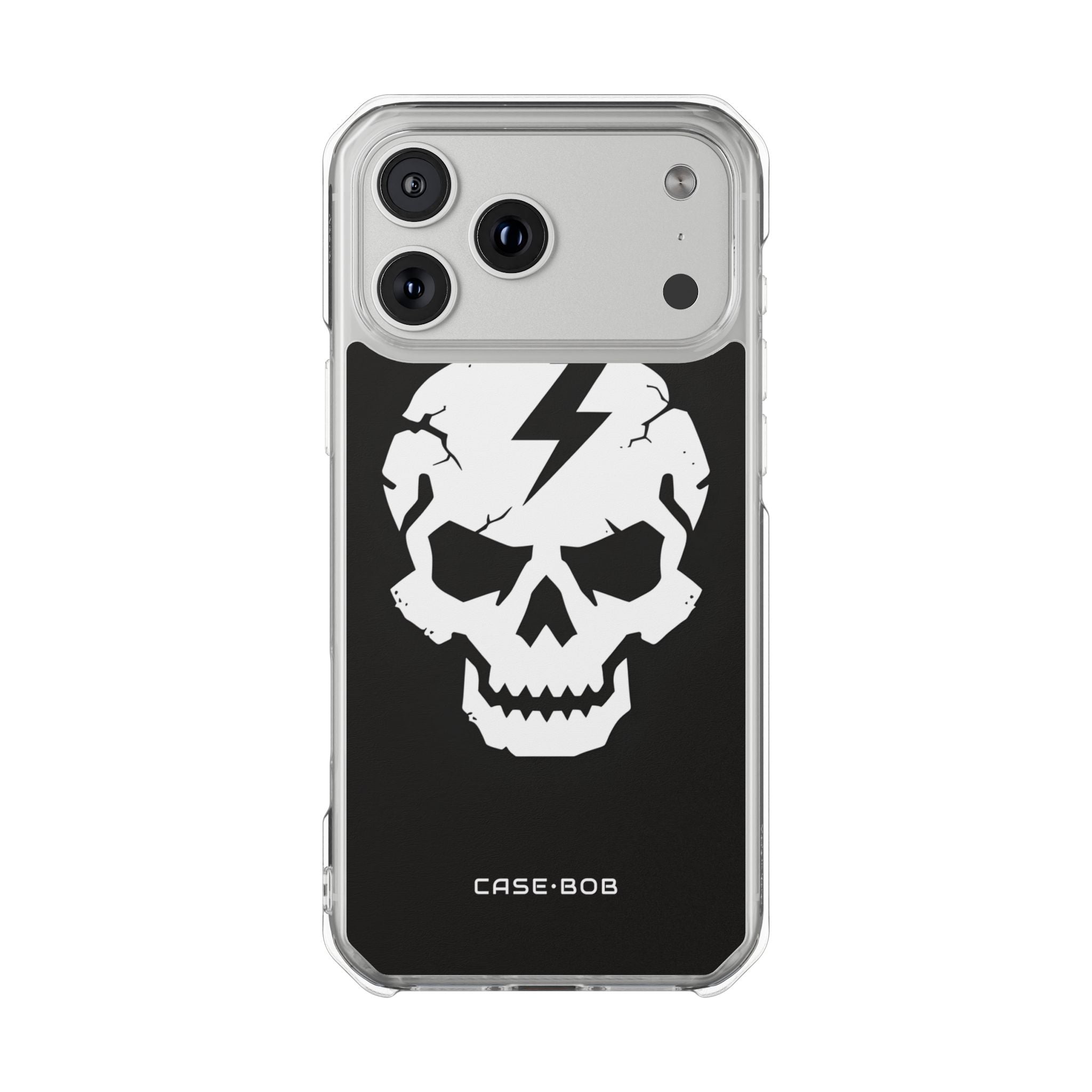 Cracked Skull Bolt iPhone 17 Pro Max Case - Impact