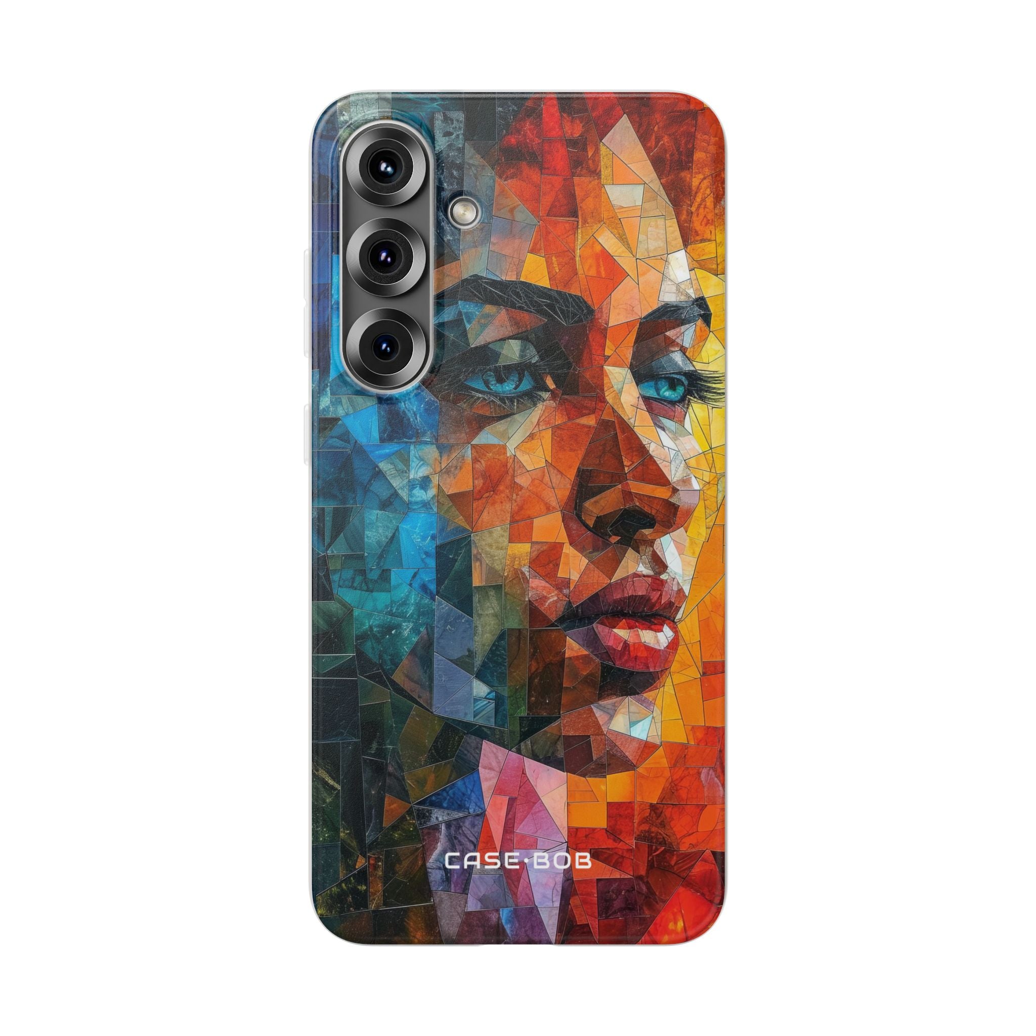Mosaic Gaze Samsung S25 Plus Case - Soft
