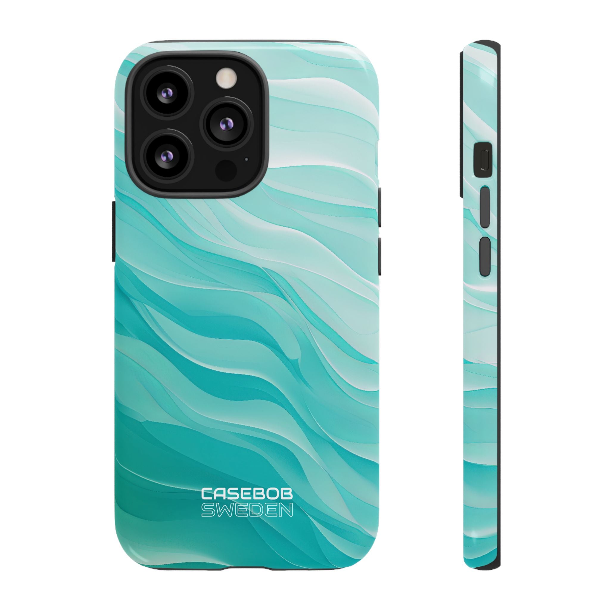 Soothing Aqua Waves iPhone 13 - Tough