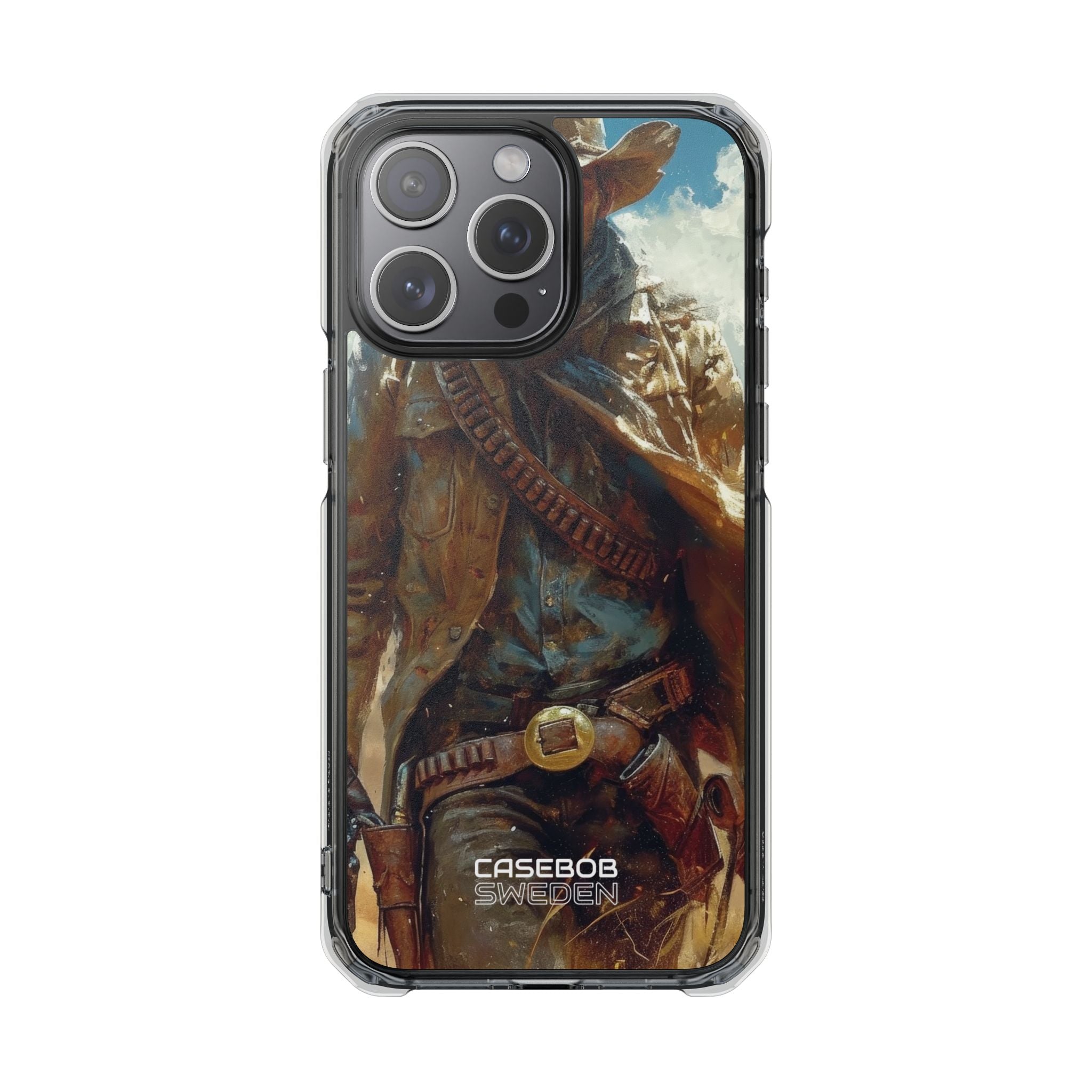 Western Horizon Rider iPhone 15 - Impact Clear+