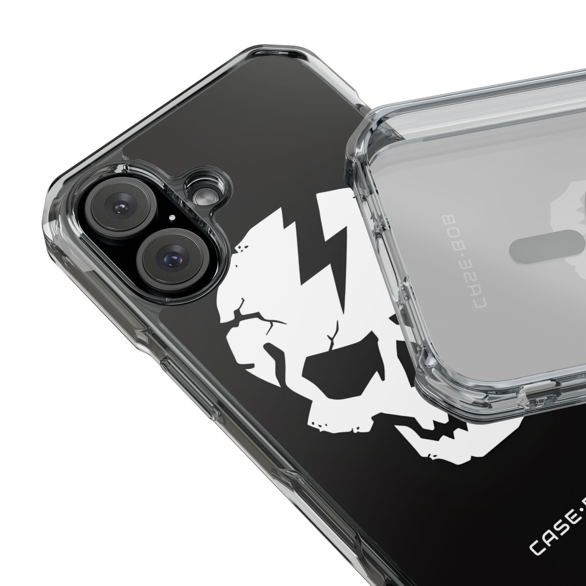 Lightning Skull iPhone 15 Case - Impact