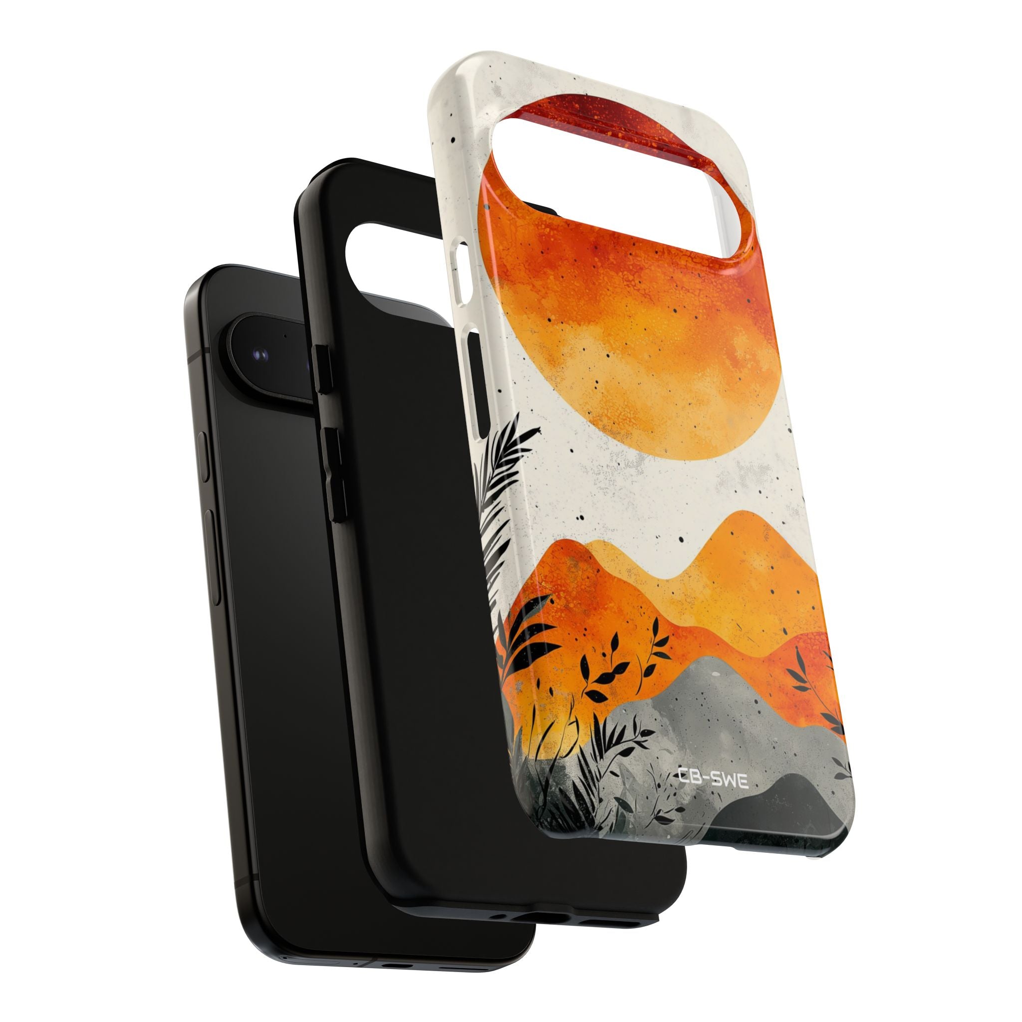 Sun Illuminates Mountains - Google Pixel Case