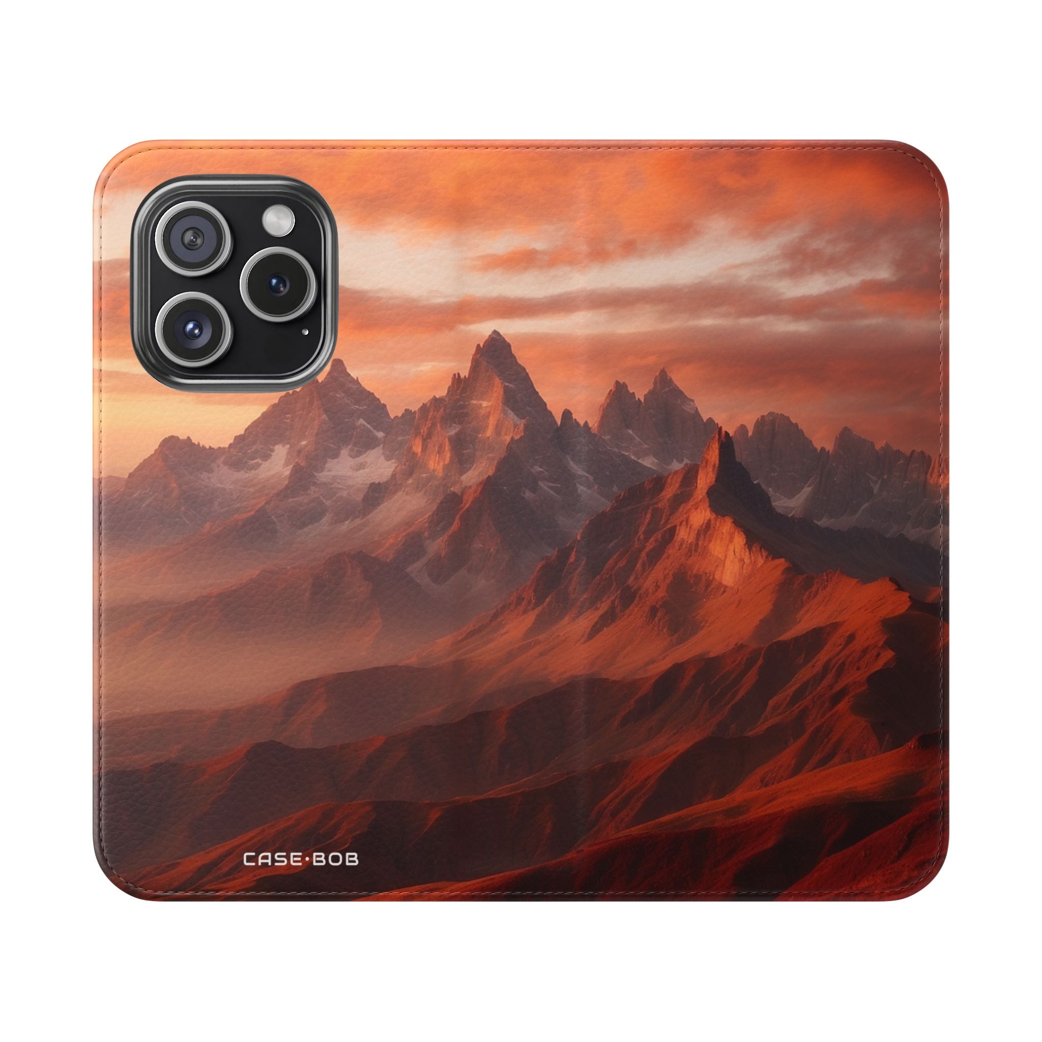 Sunset Peaks - iPhone 15 Pro Case - Wallet