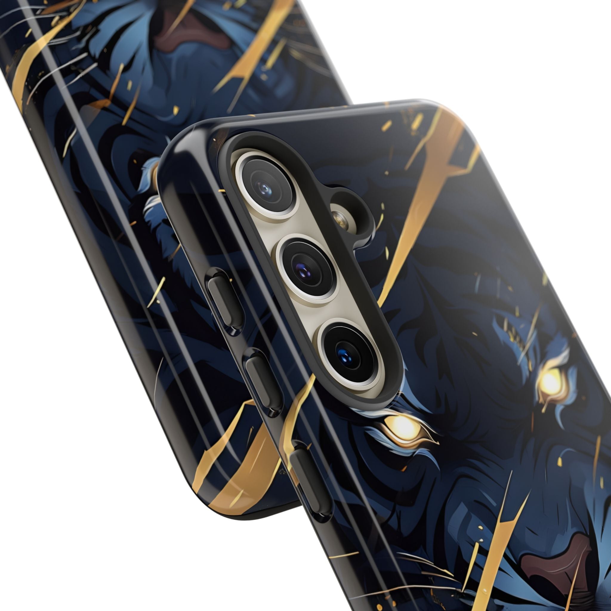 Tiger's Glowing Gaze - Samsung Case