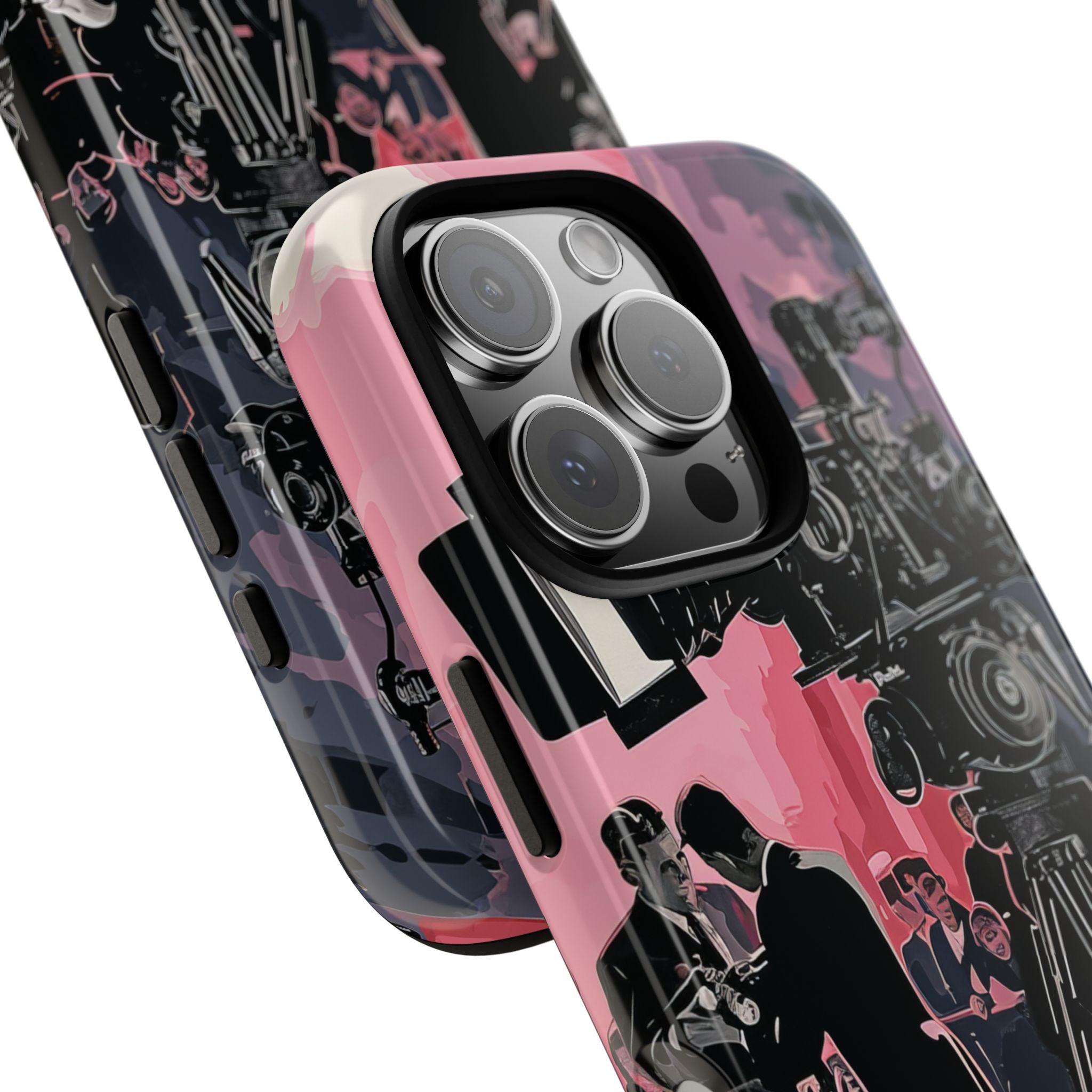 Vintage Cinema Dreams iPhone 16 - Tough