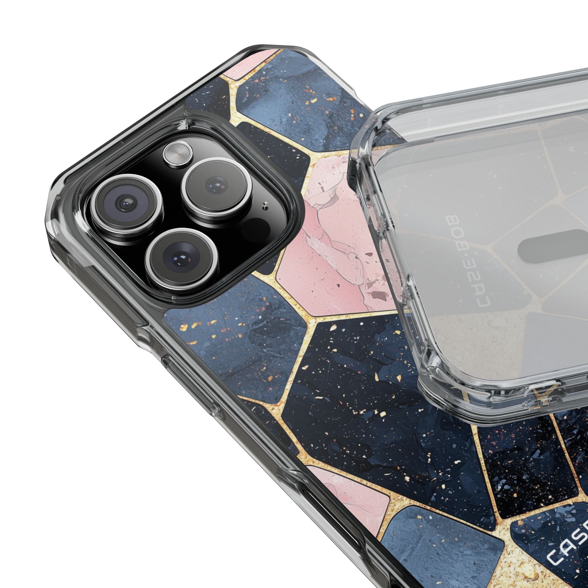 Golden Mosaic iPhone 16 Pro Case - Impact