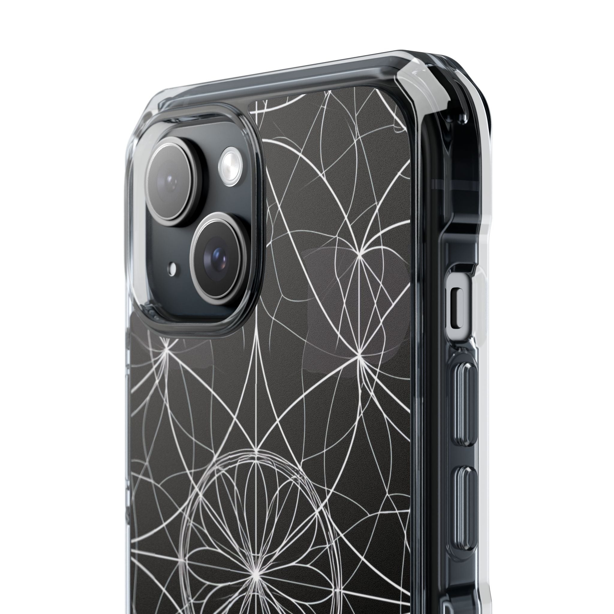 Symmetric Line Bloom iPhone 15 - Impact Clear+