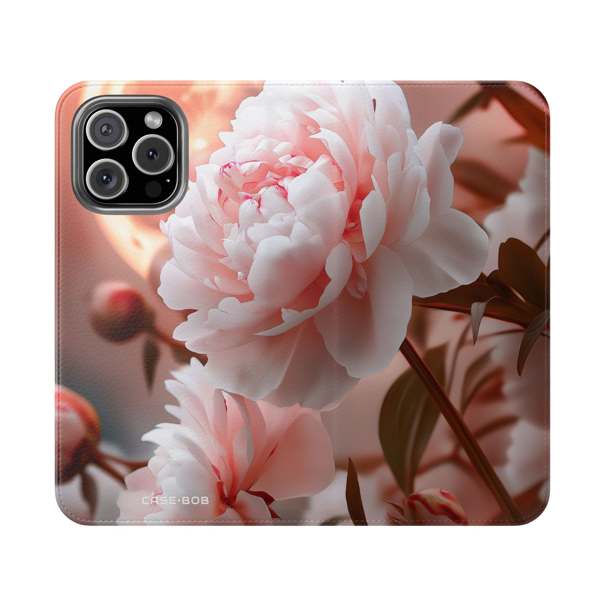 Peony Moonlight - iPhone 16 Max Case - Wallet