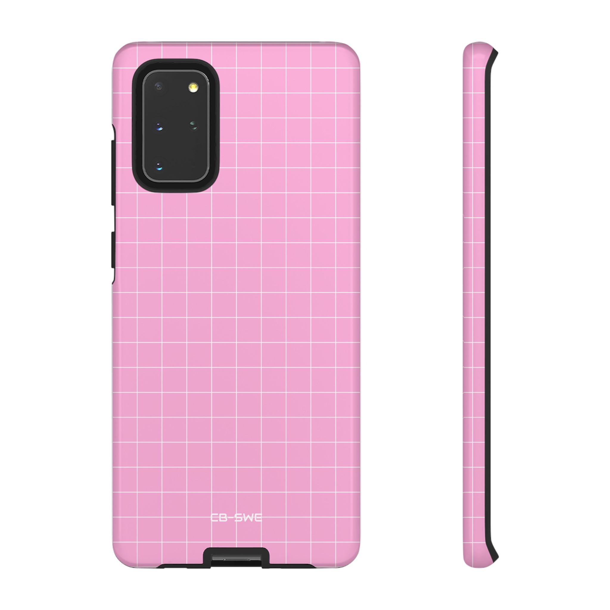 Pink Squares Align - Samsung Case