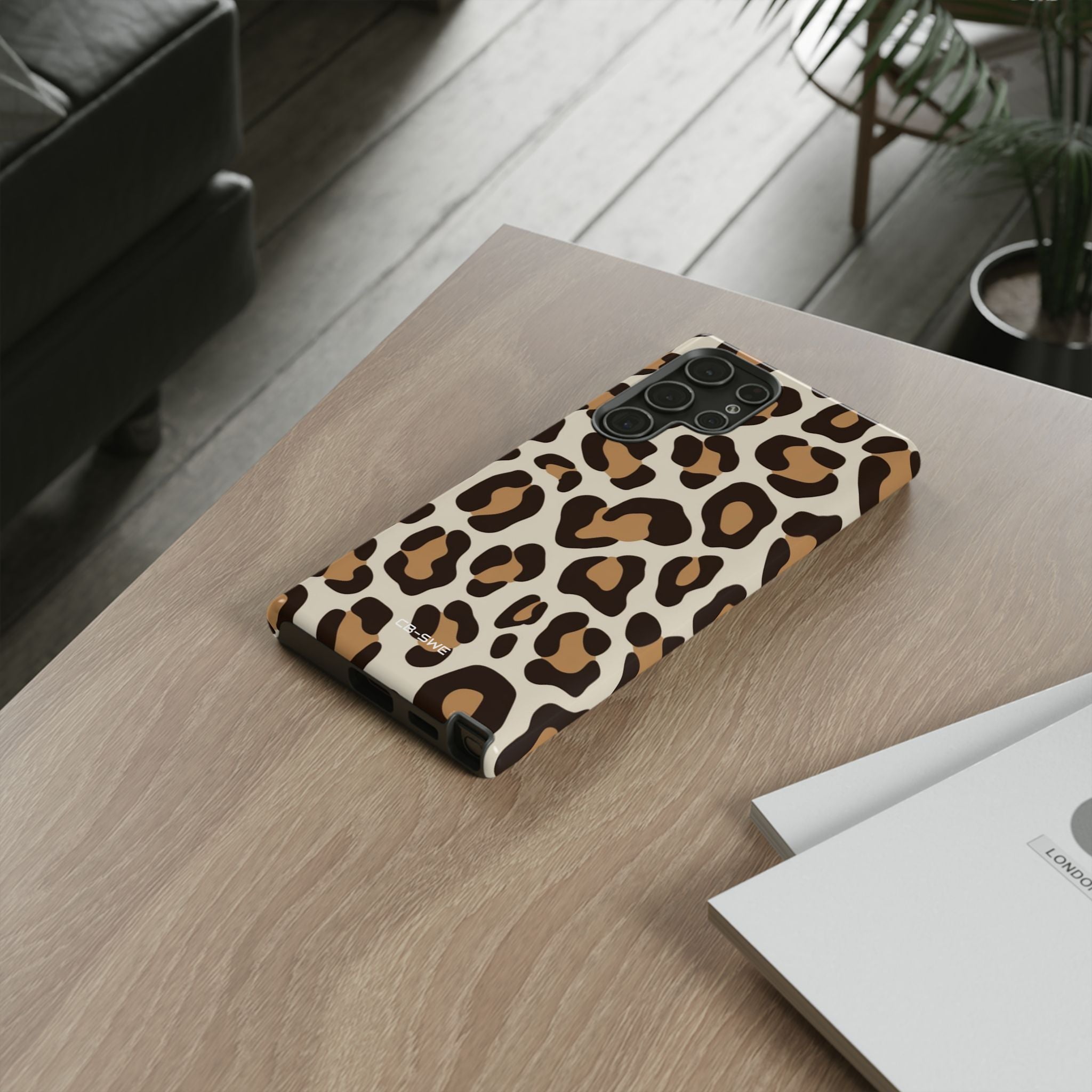 Leopard Print Elegance - Samsung Case