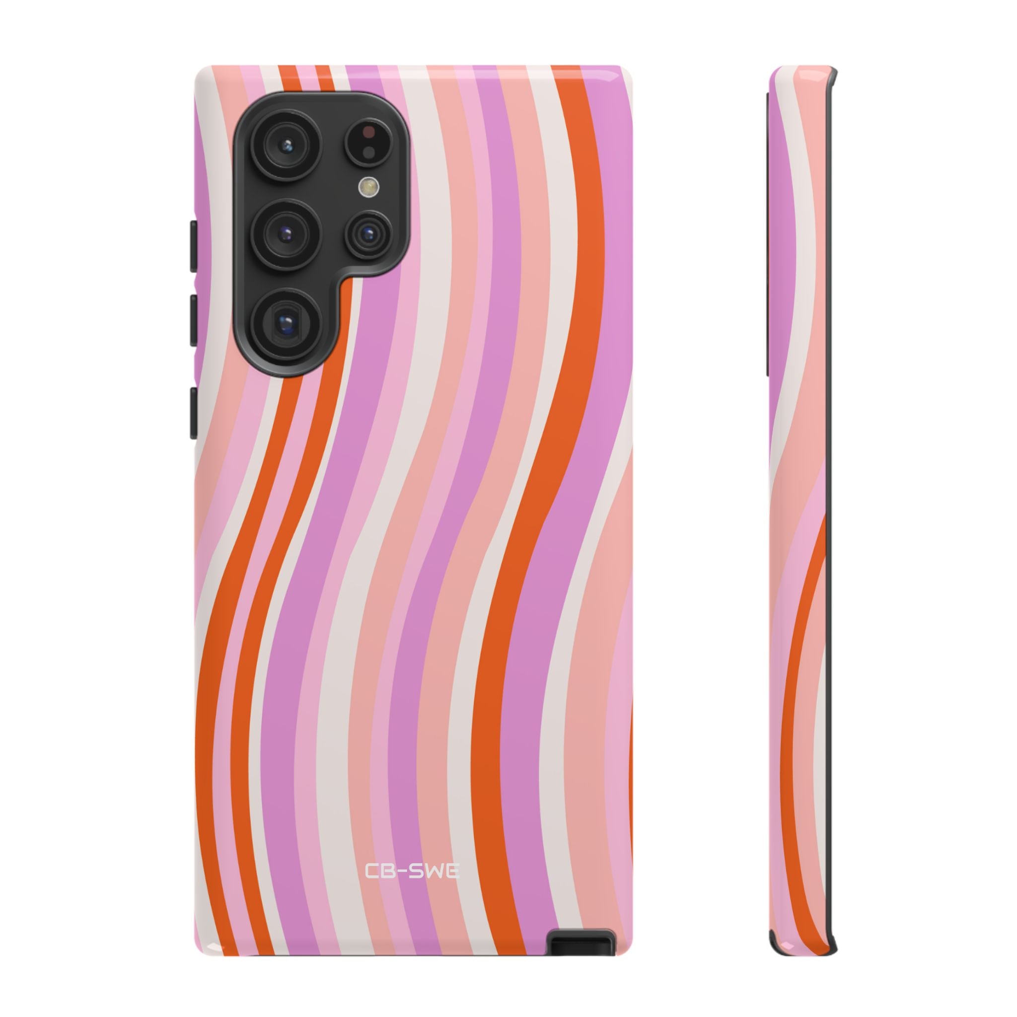 Vibrant Wave Symphony - Samsung Case