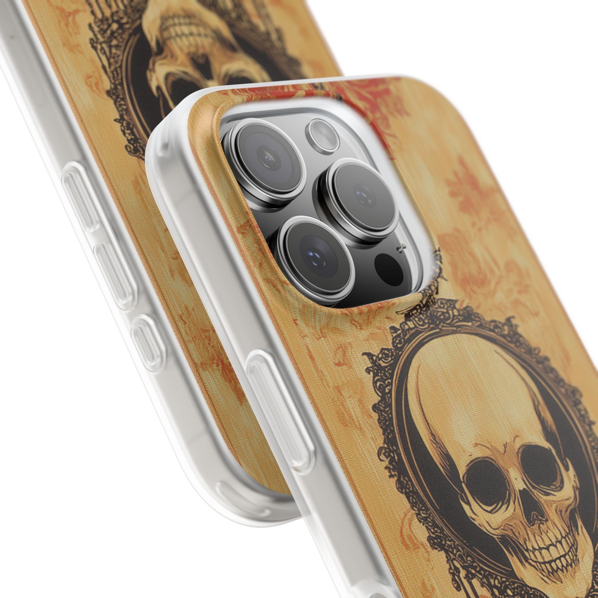 Skull Pendant iPhone 16 Pro Case - Soft