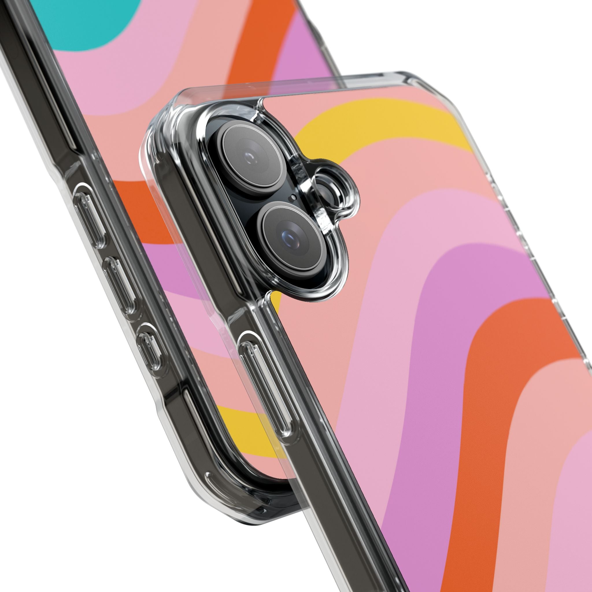 Fluid Color Waves iPhone Case - Impact