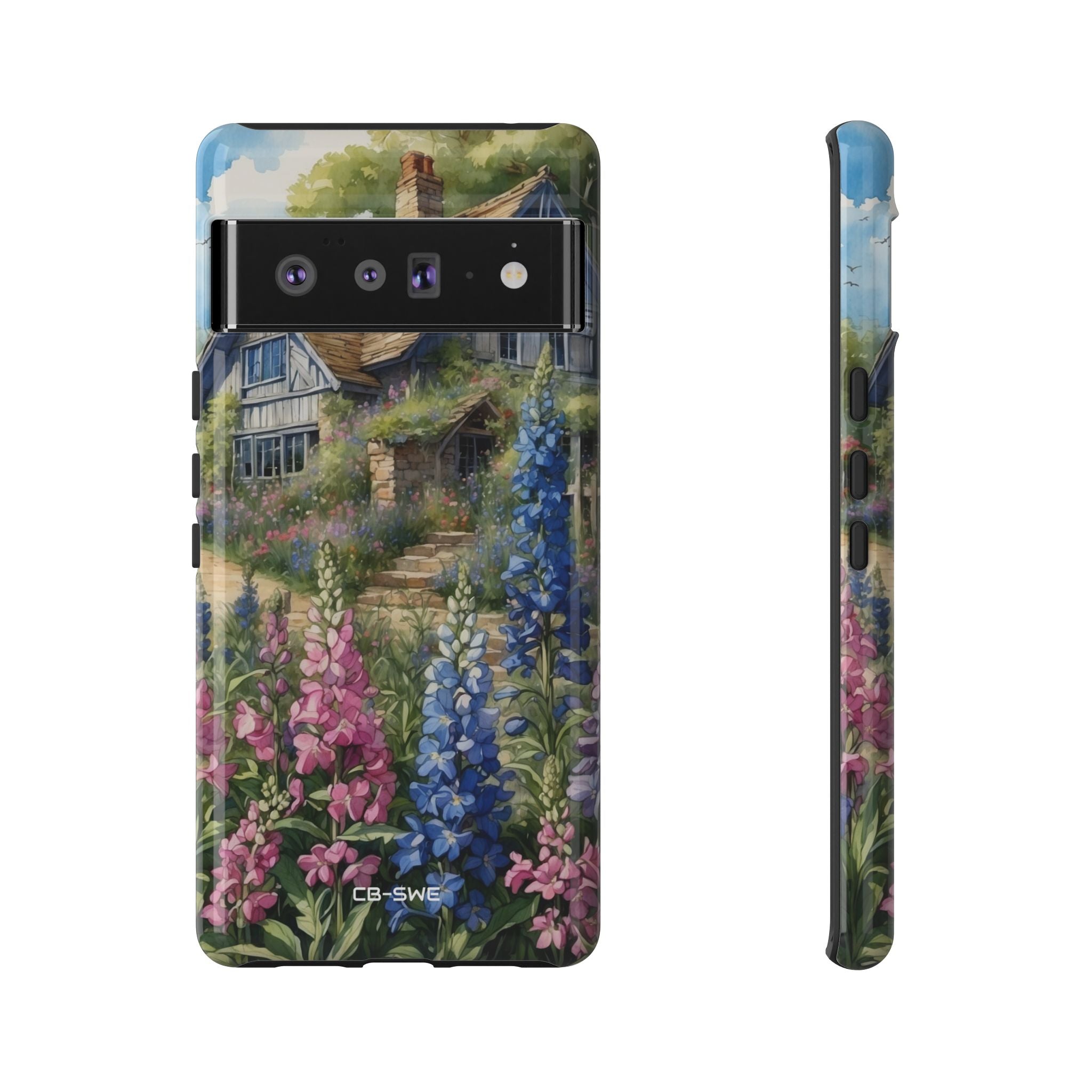 Cottage Blooms Bright - Google Pixel Case