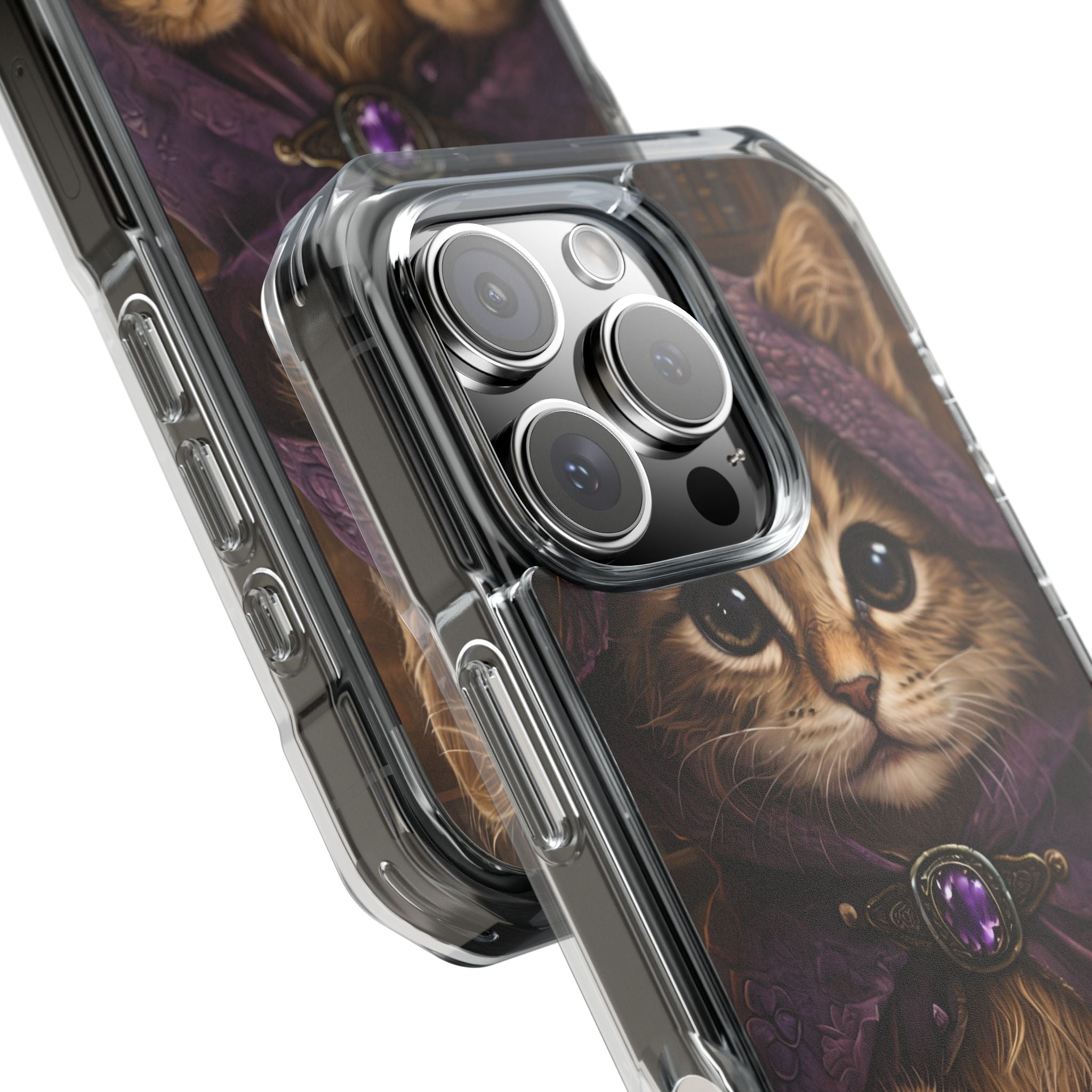 Mystical Wizard Cat iPhone Case - Impact